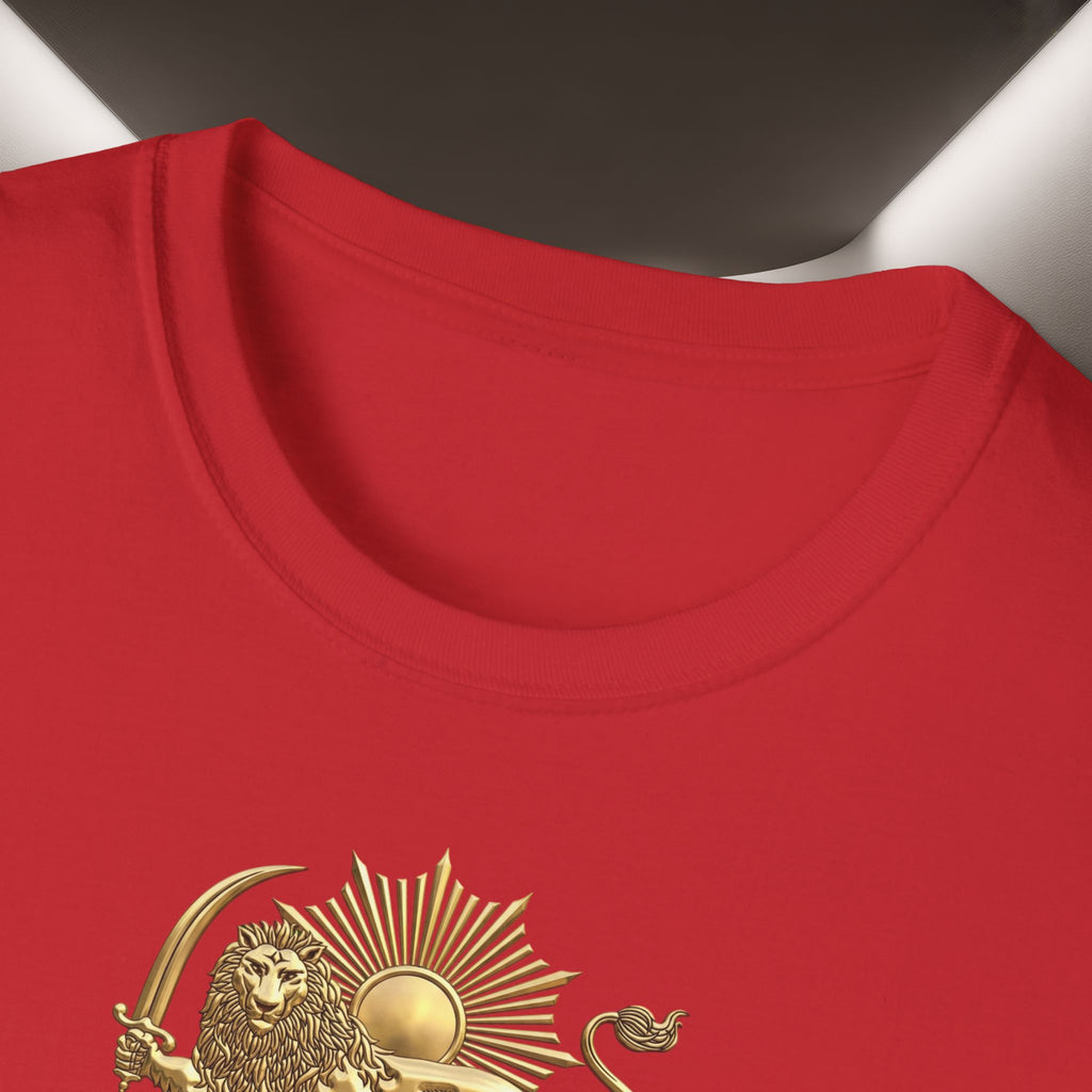 Persian Lion & The Sun Unisex T‑Shirt- Payande Iran, Javid Shah tshirt
