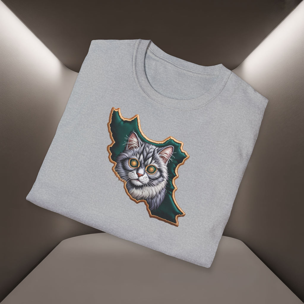 when Persian cat meets the Persian map - premium quality