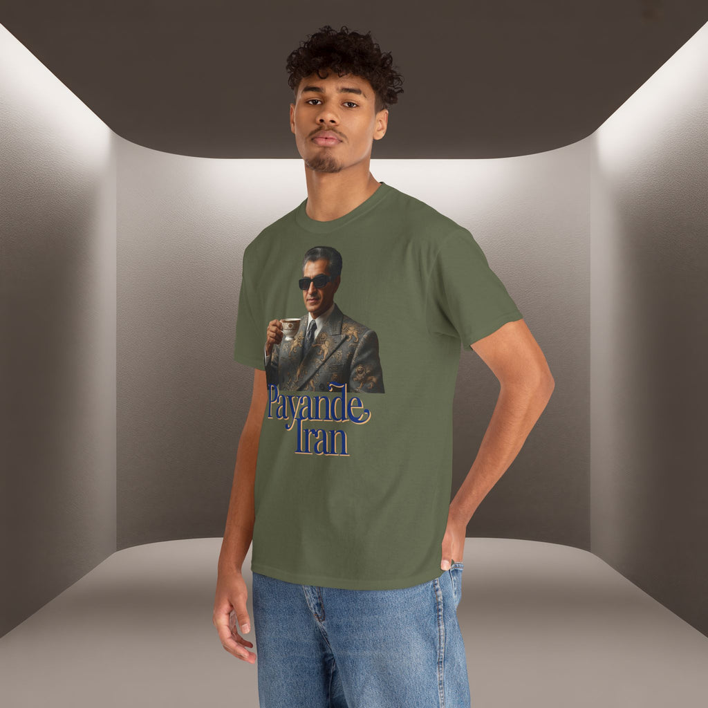 T-Shirt — "Payande Iran" Retro Style Tehran Nostalgia Tee