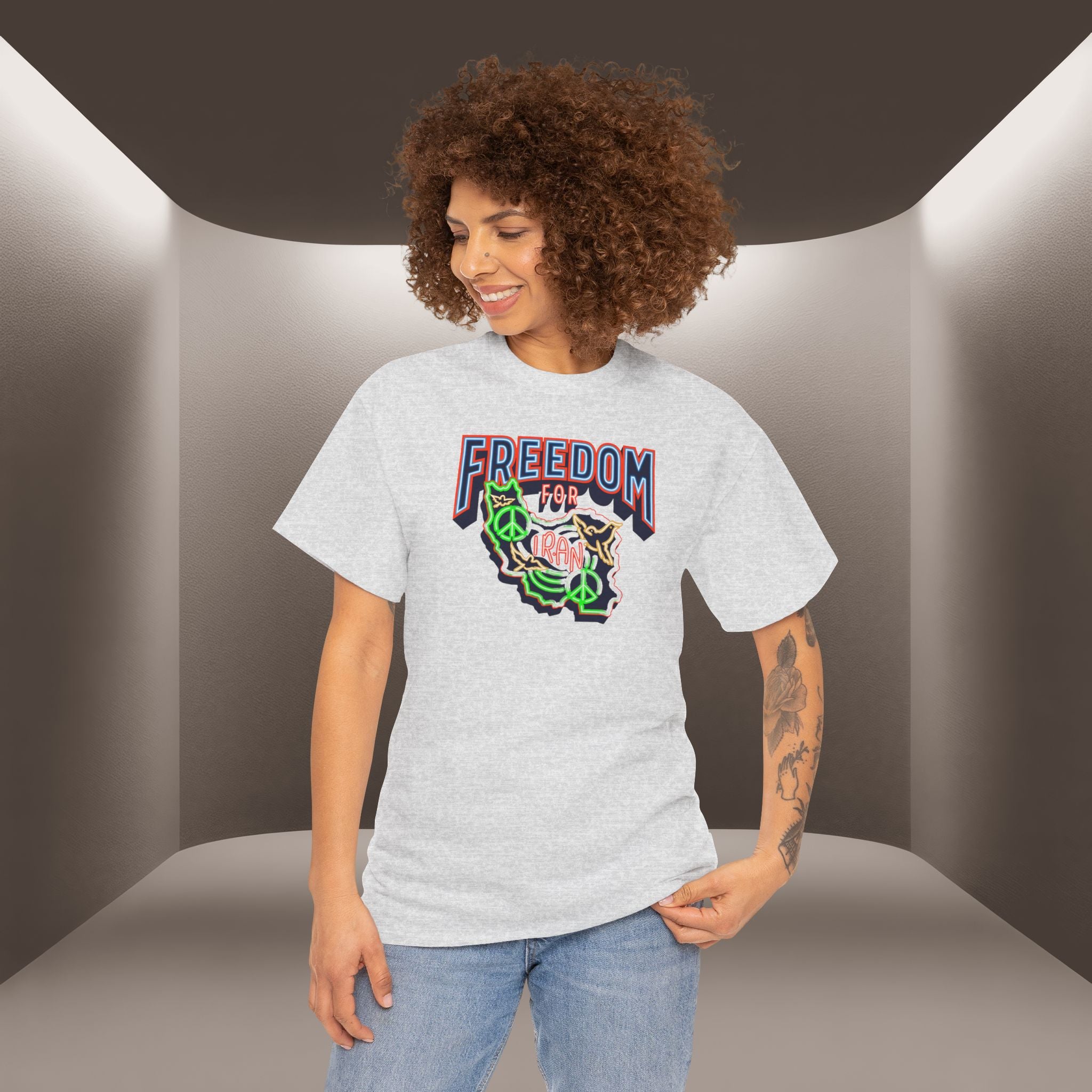 Freedom for Iran T‑Shirt — Unique design- Premium Quality Tee