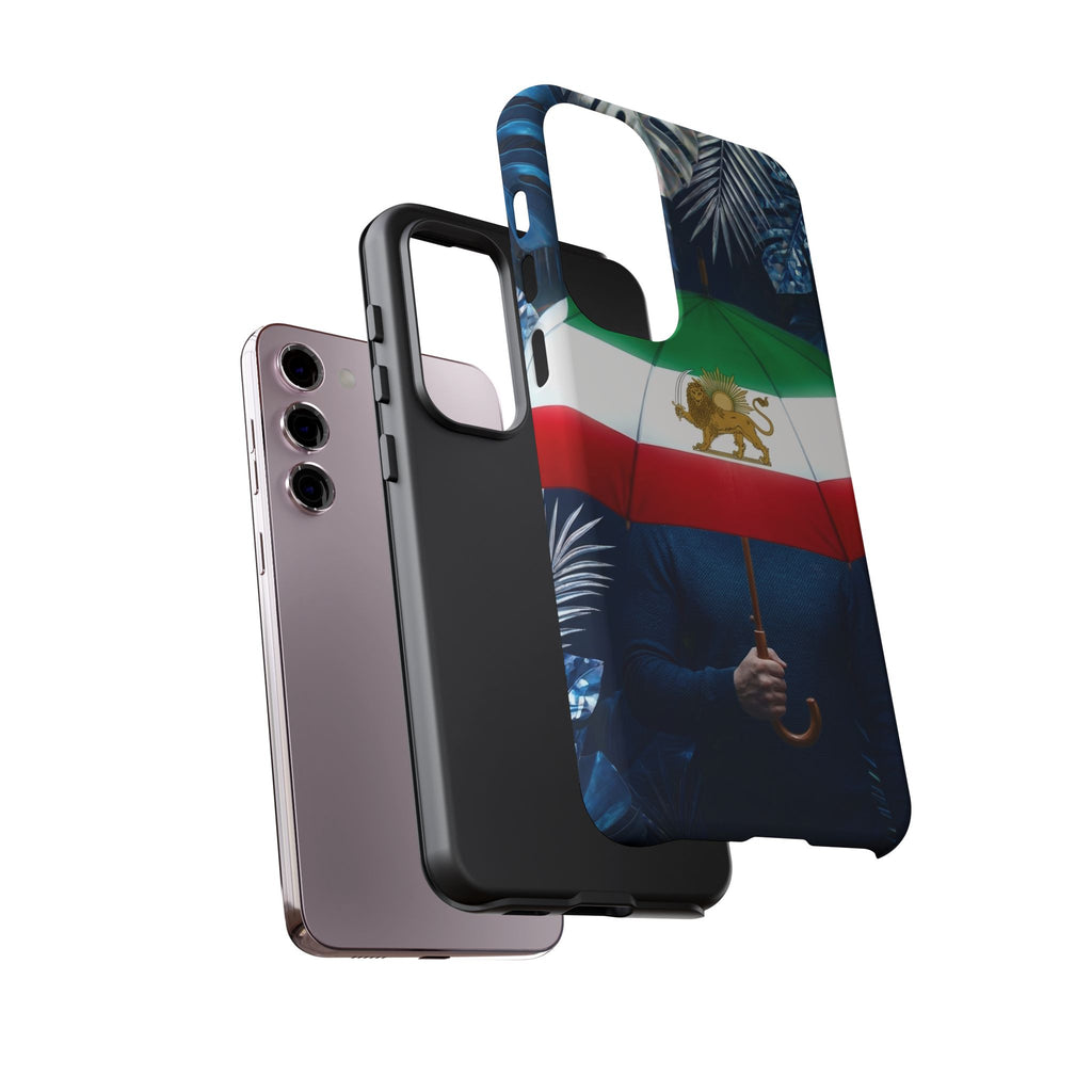 Iran Flag umbrella design phone Case