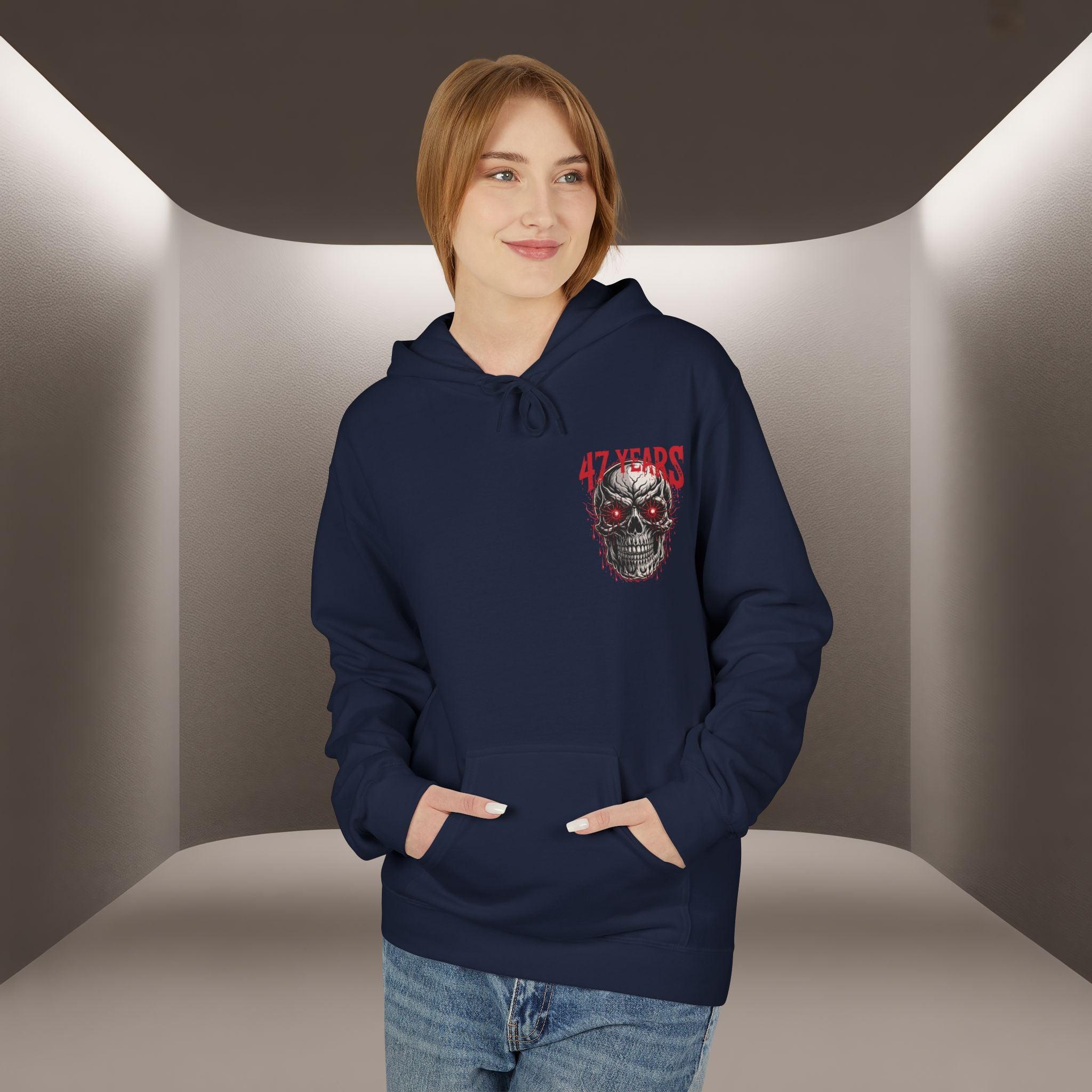 Be the Voice of execution in Iran Hoodie - 47 years Skull Hoodie