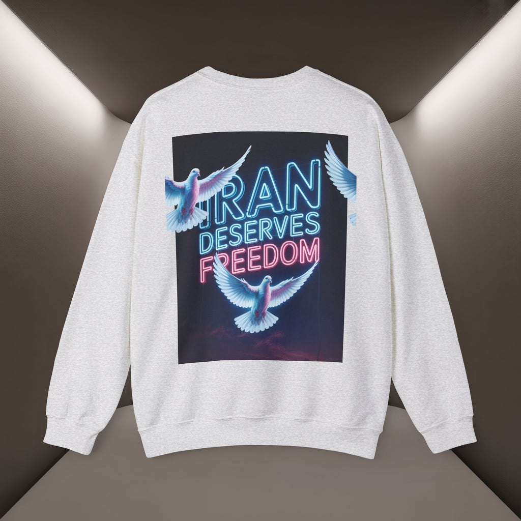 Iran deserves Freedom Unisex Sweatshirt - All eyes on E-Run sweatShirt