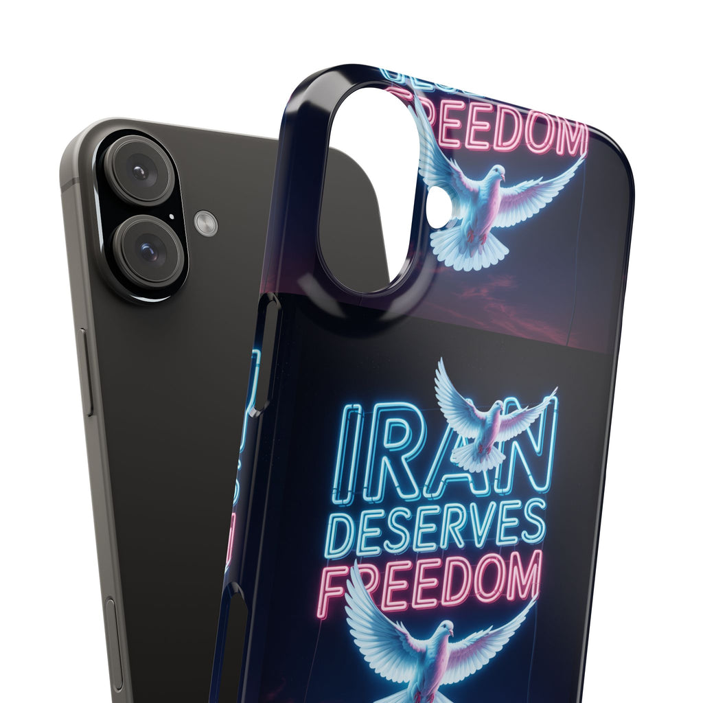 "Iran Deserves Freedom" Phone cases- For all models