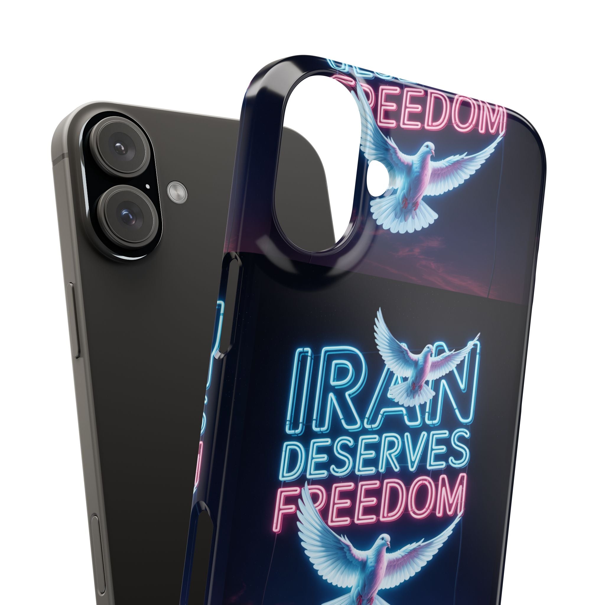 "Iran Deserves Freedom" Phone cases- For all models