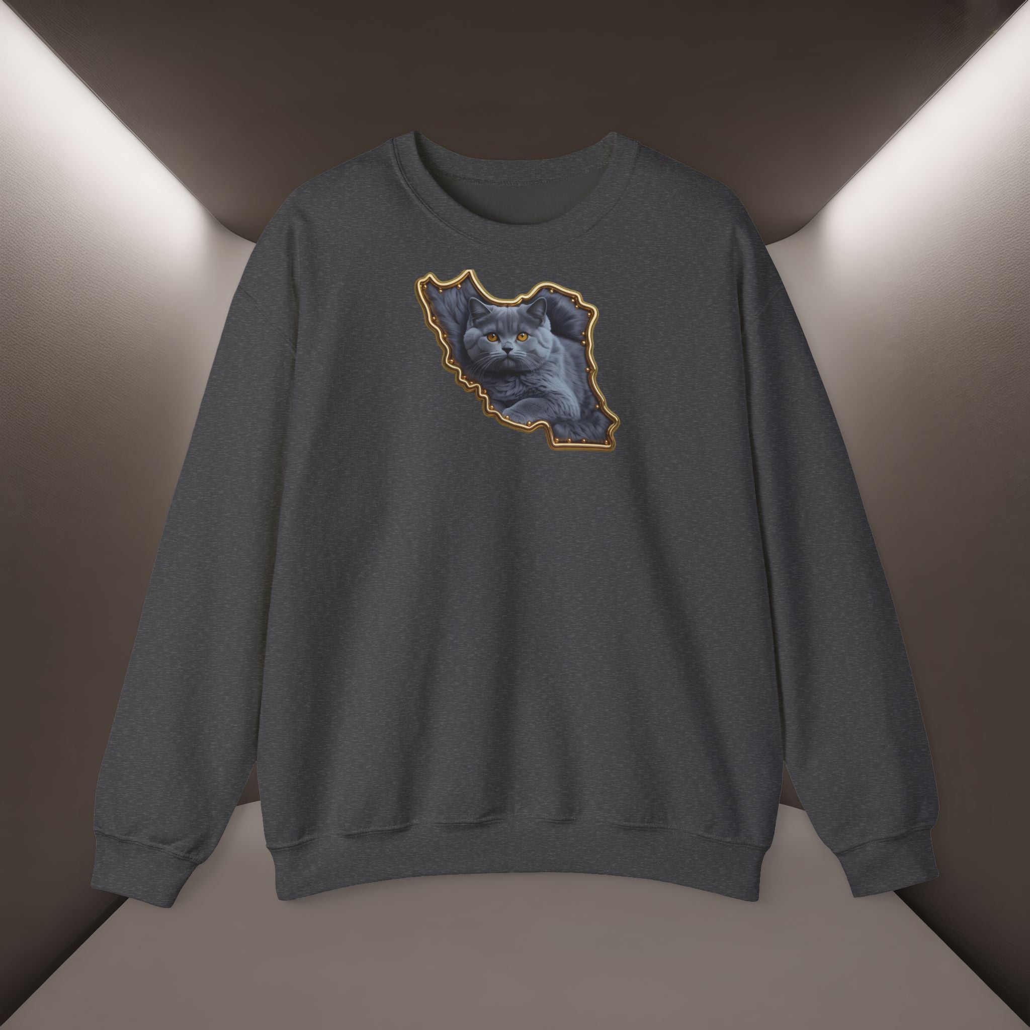 Persian cat & Persian Map Graphic Design Unisex Sweatshirt — Premium quality