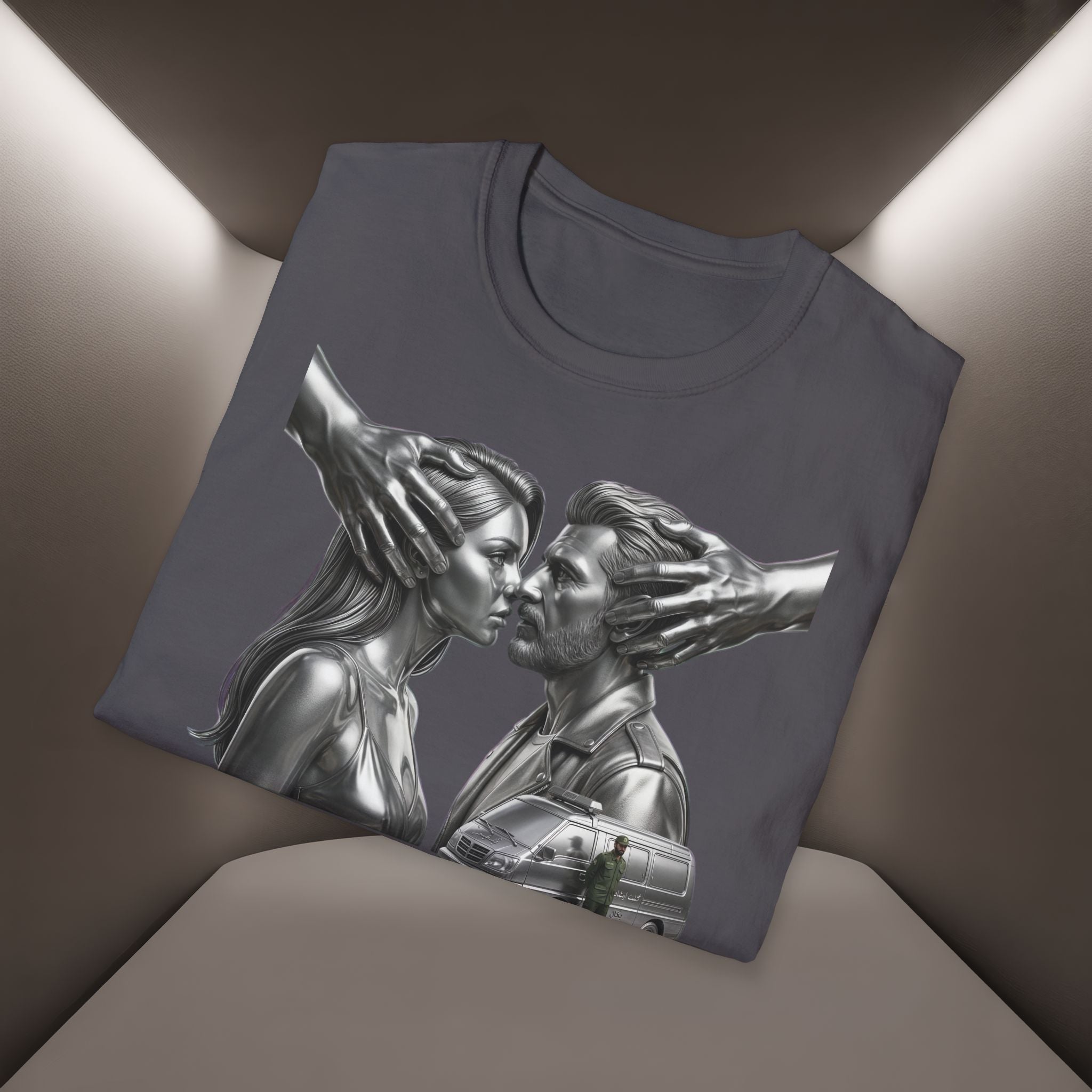 Baraye tarsidan be vaghte boosidan T-Shirt — Meaning: Because of the fear while kissing Tshirt