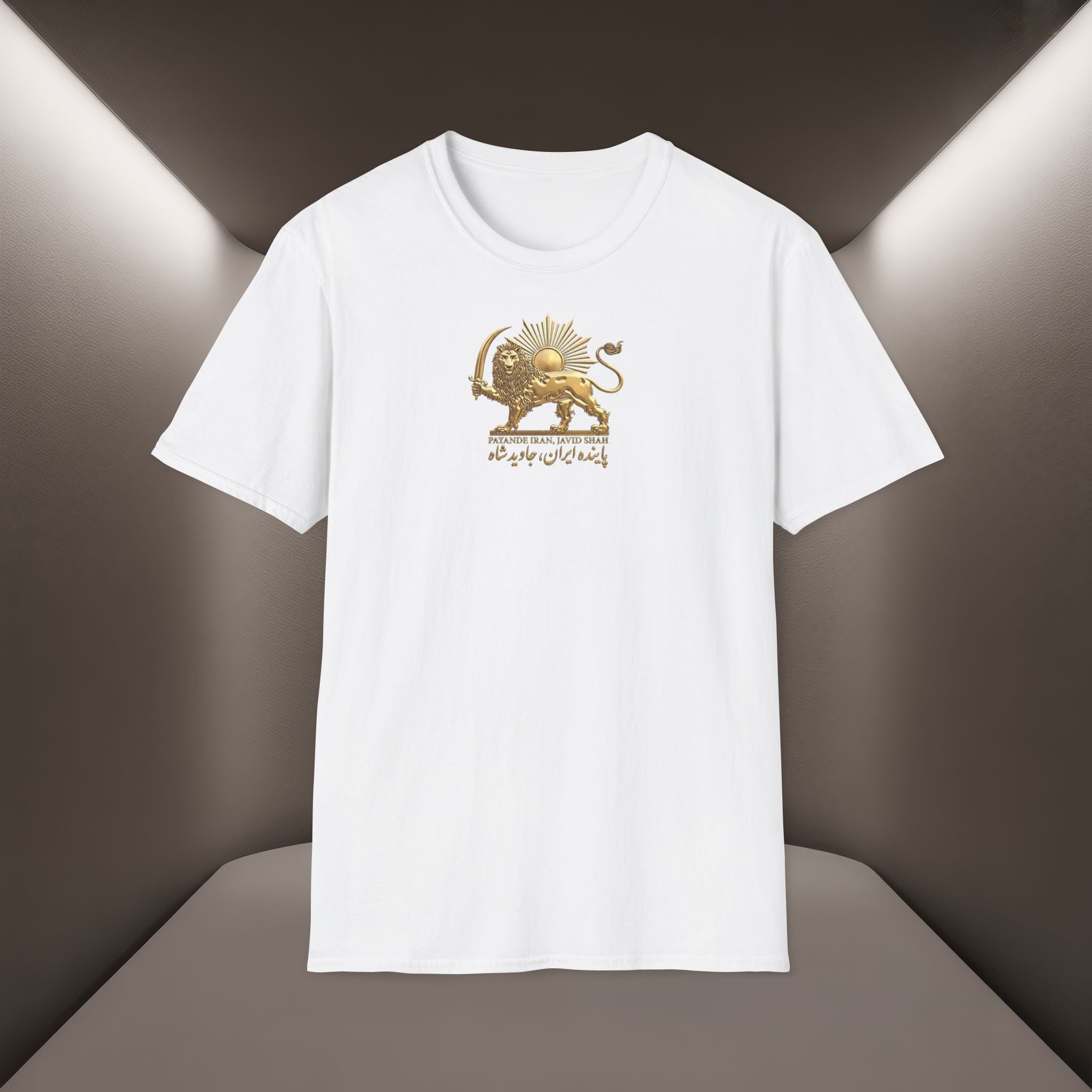 Persian Lion & The Sun Unisex T‑Shirt- Payande Iran, Javid Shah tshirt