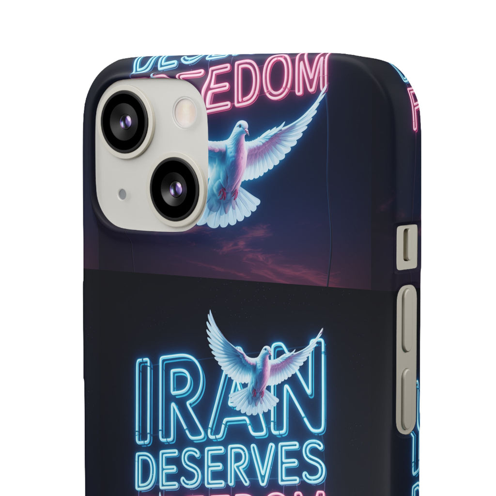 "Iran Deserves Freedom" Phone cases- For all models