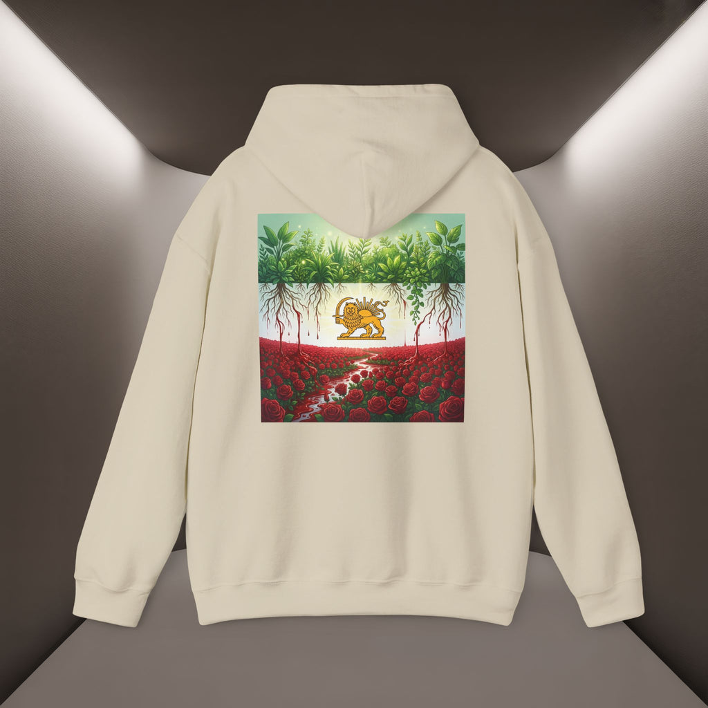 Persian Flag Conceptual Graphic, Unisex Hoodie