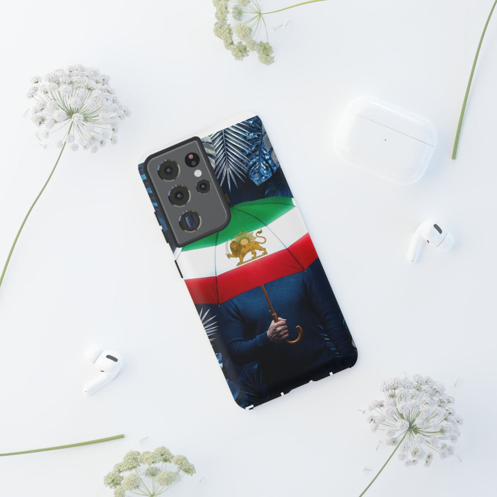 Iran Flag umbrella design phone Case