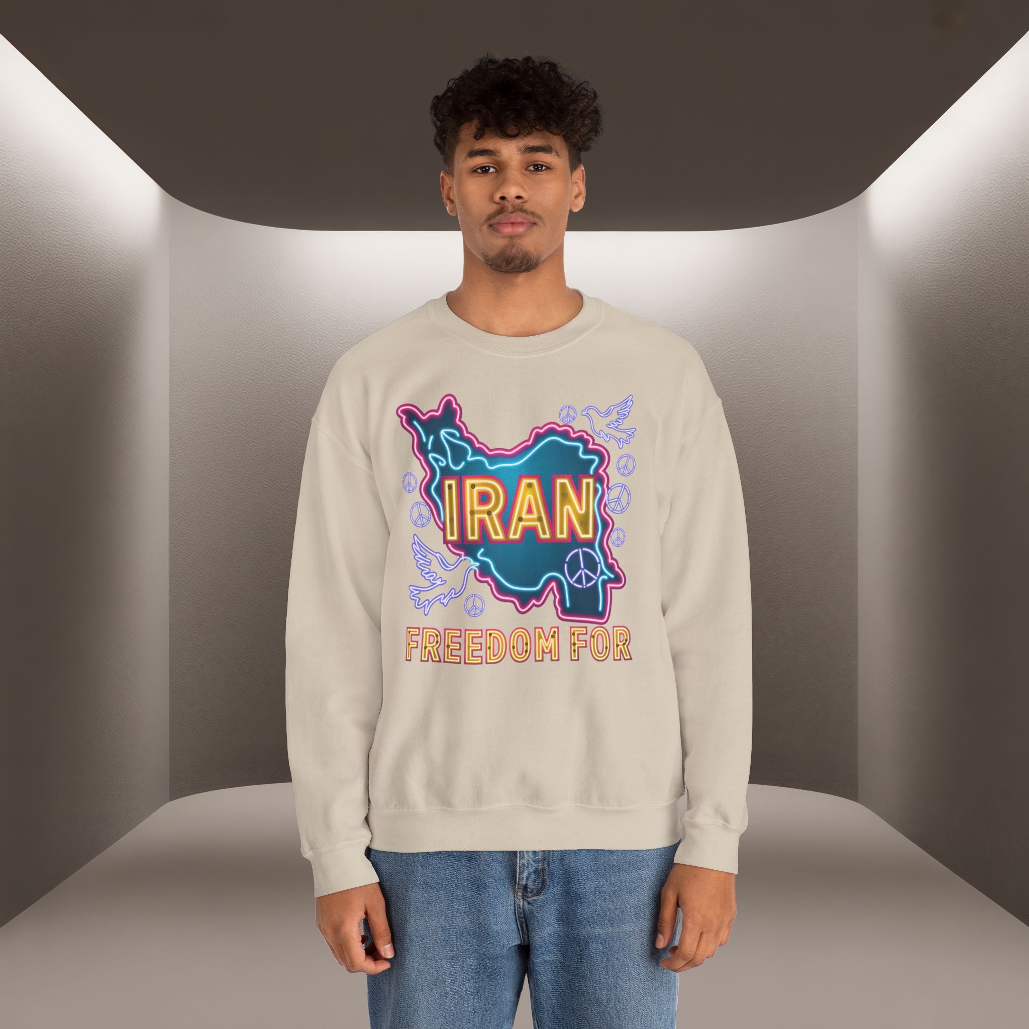 Freedom For Iran Sweatshirt - Unisex, Premium Quality