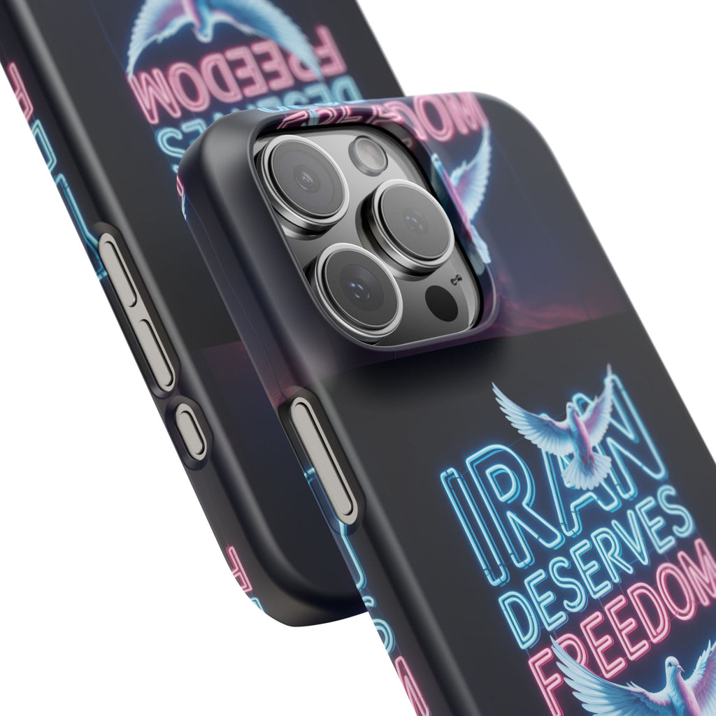 "Iran Deserves Freedom" Phone cases- For all models