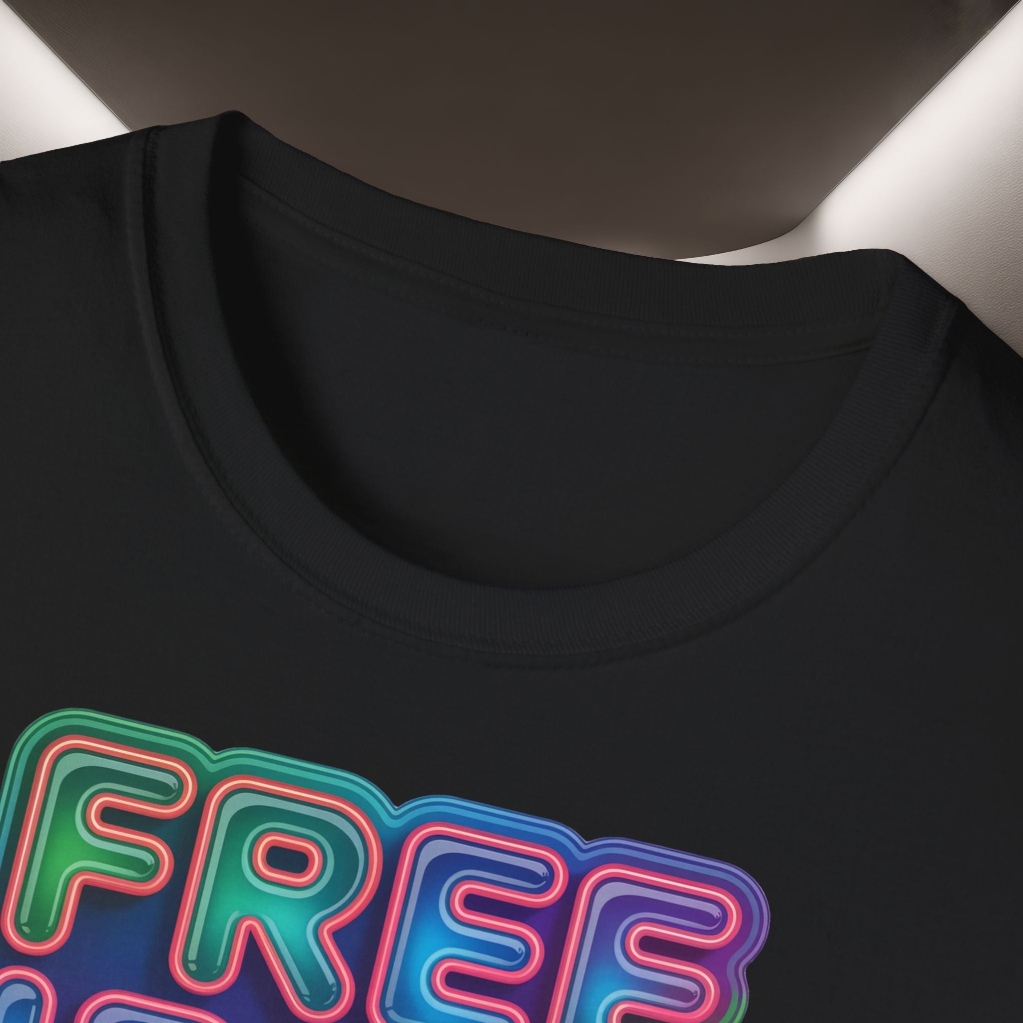 Free Iran T-Shirt — Neon Style, Premium Quality