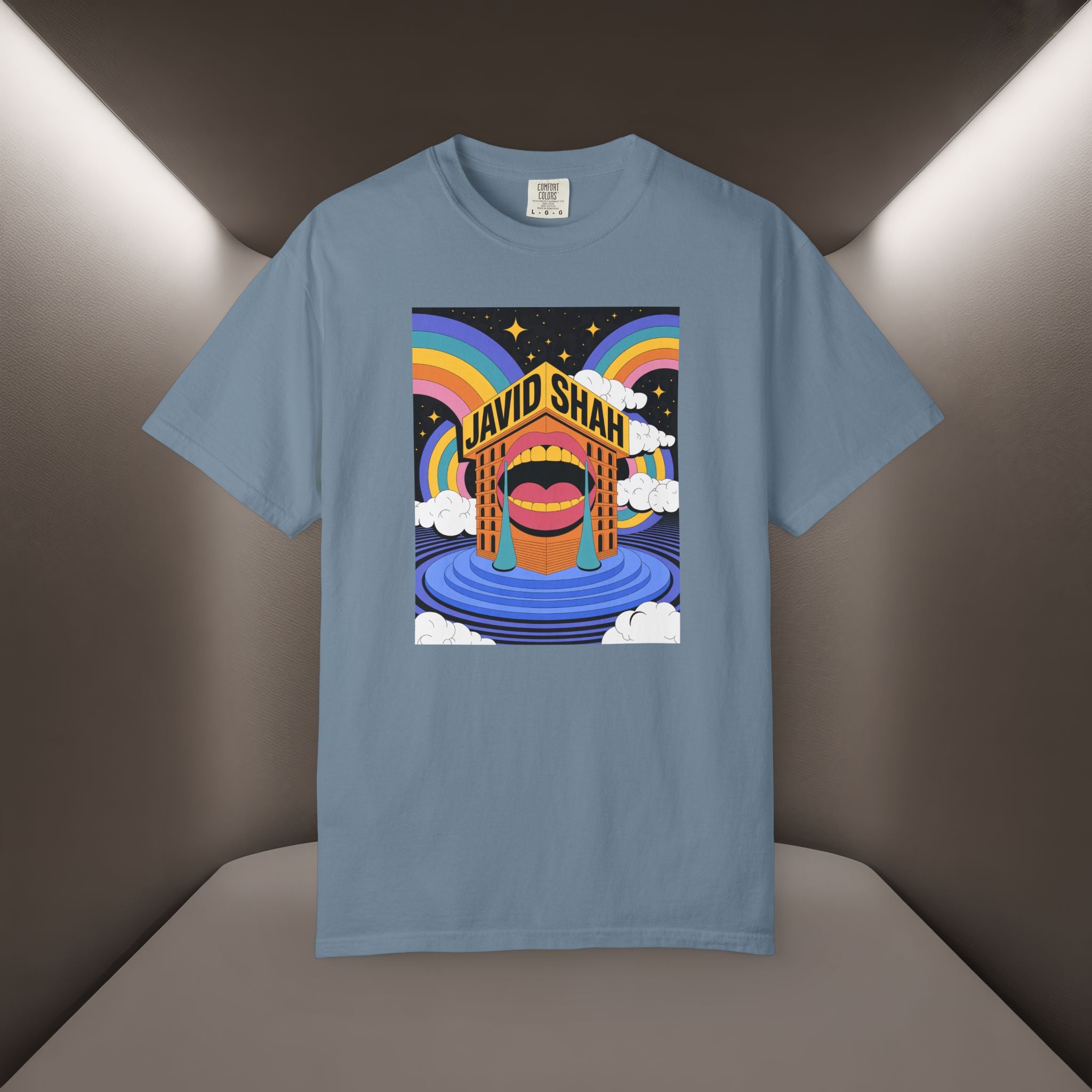 Javid Shah Unisex Garment-Dyed T-shirt