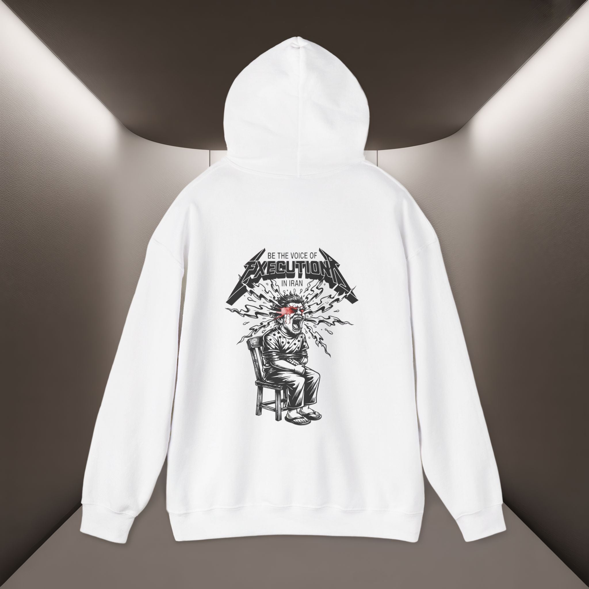 Be The Voice Of Execution In Iran Hoodie, 47 Years Hoodie - Peraian Vibey