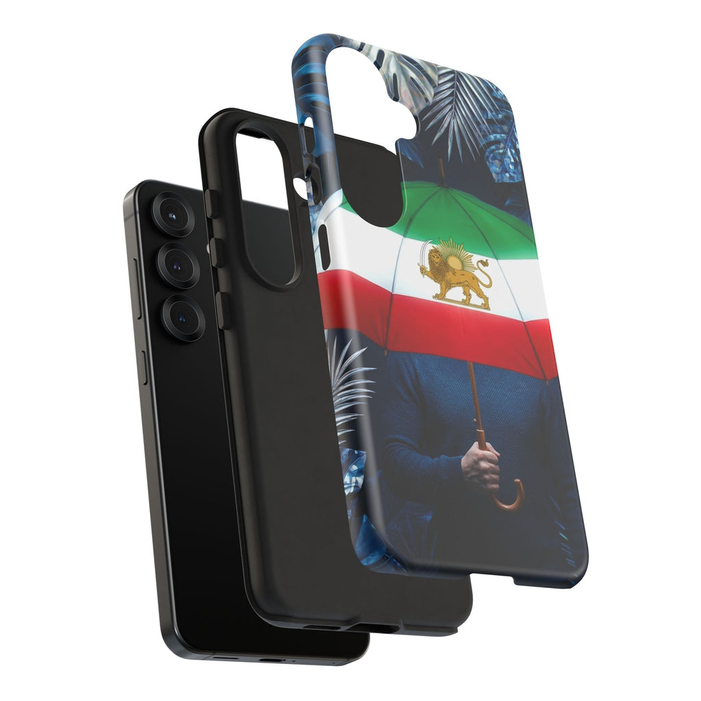Iran Flag umbrella design phone Case