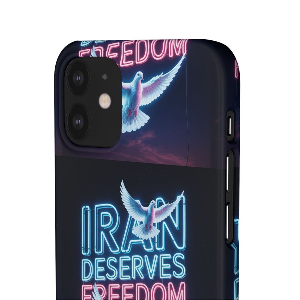 "Iran Deserves Freedom" Phone cases- For all models