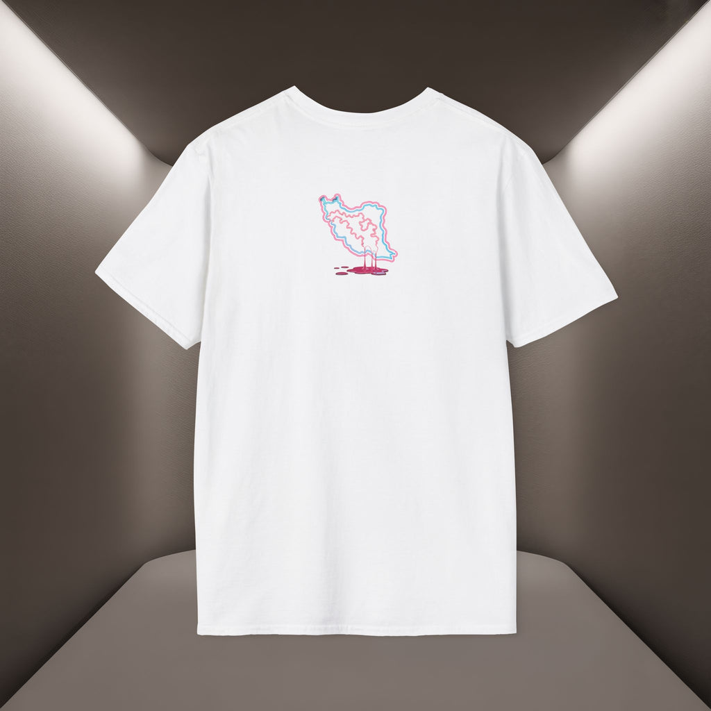 Free Iran T-Shirt — Neon design, Premium Quality