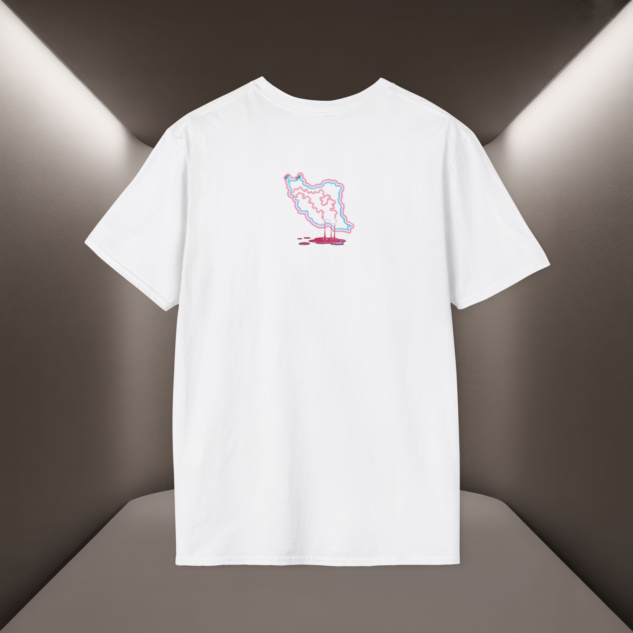 Free Iran T-Shirt — Neon design, Premium Quality