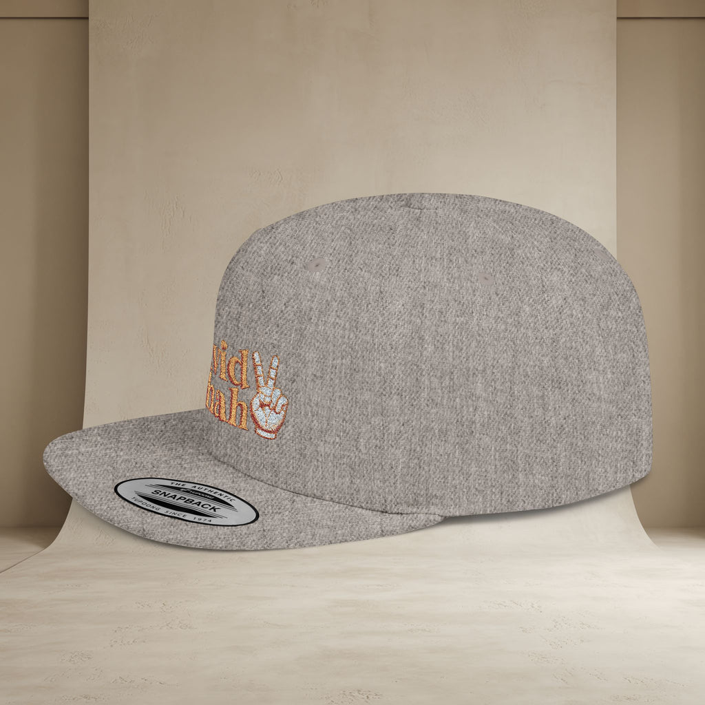 Javid Shah Embroidered Snapback Hat — (GoldoOzi)