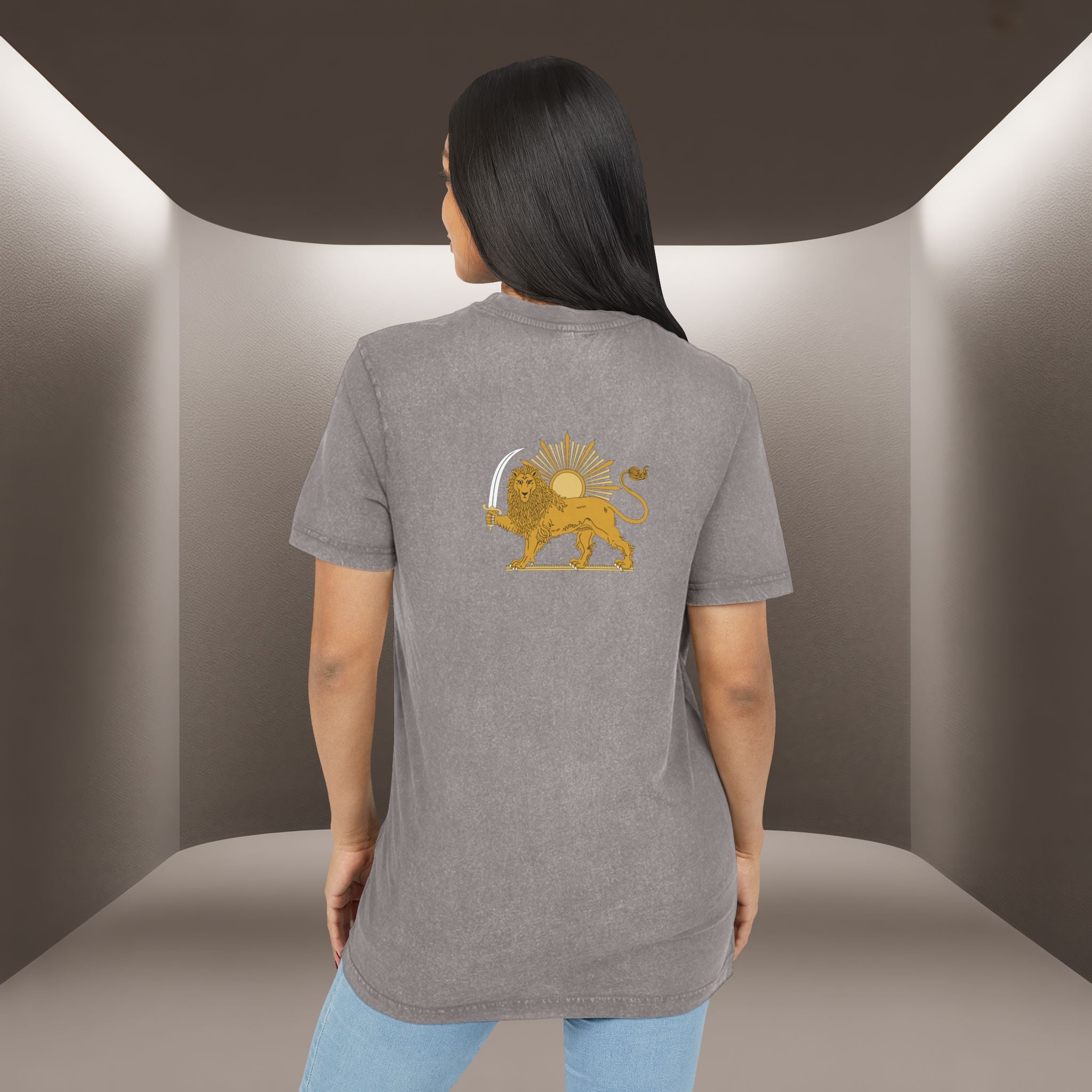 Prince of Persia Tshirt — Pahlavi Acid Wash Tshirt - Persian Vibey
