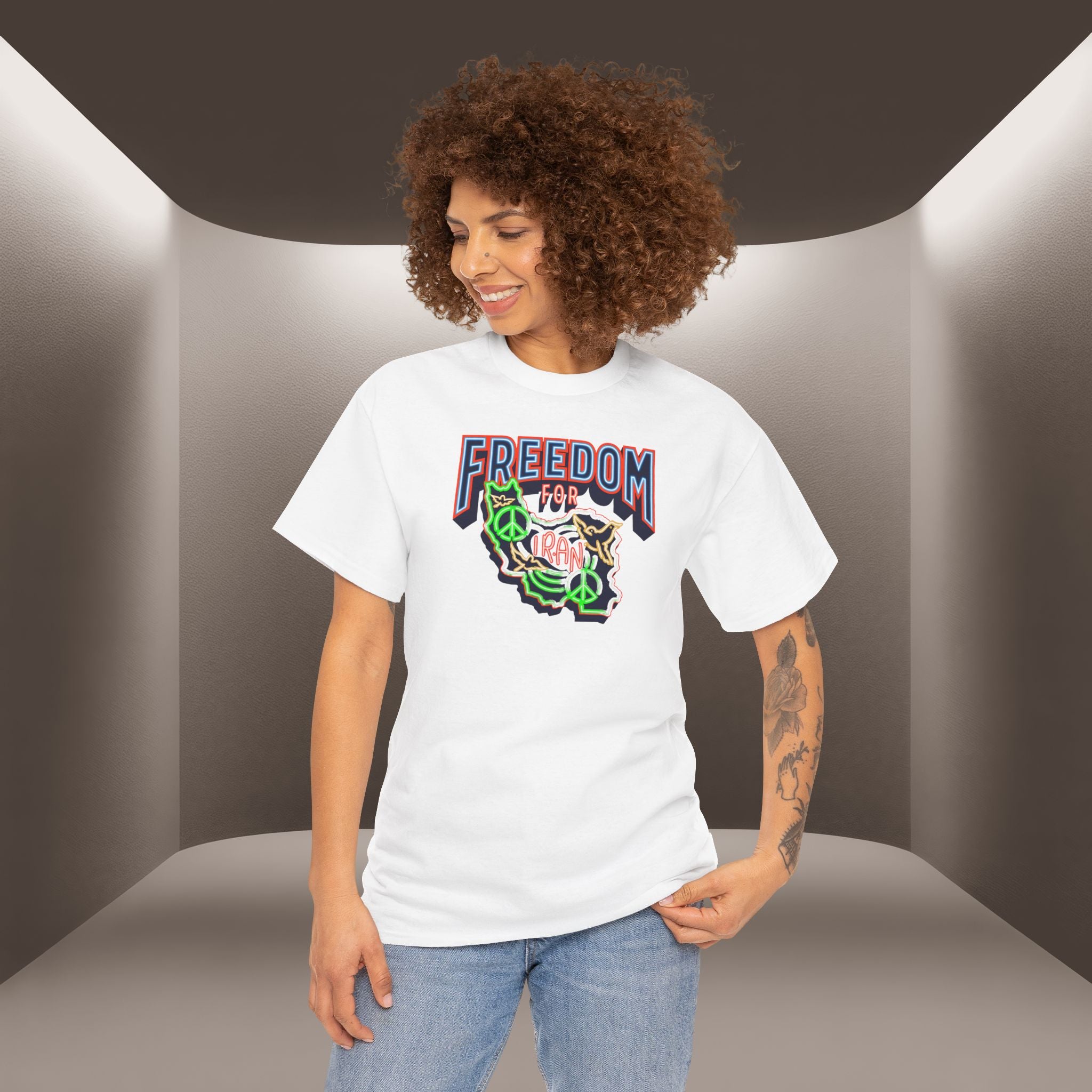 Freedom for Iran T‑Shirt — Unique design- Premium Quality Tee
