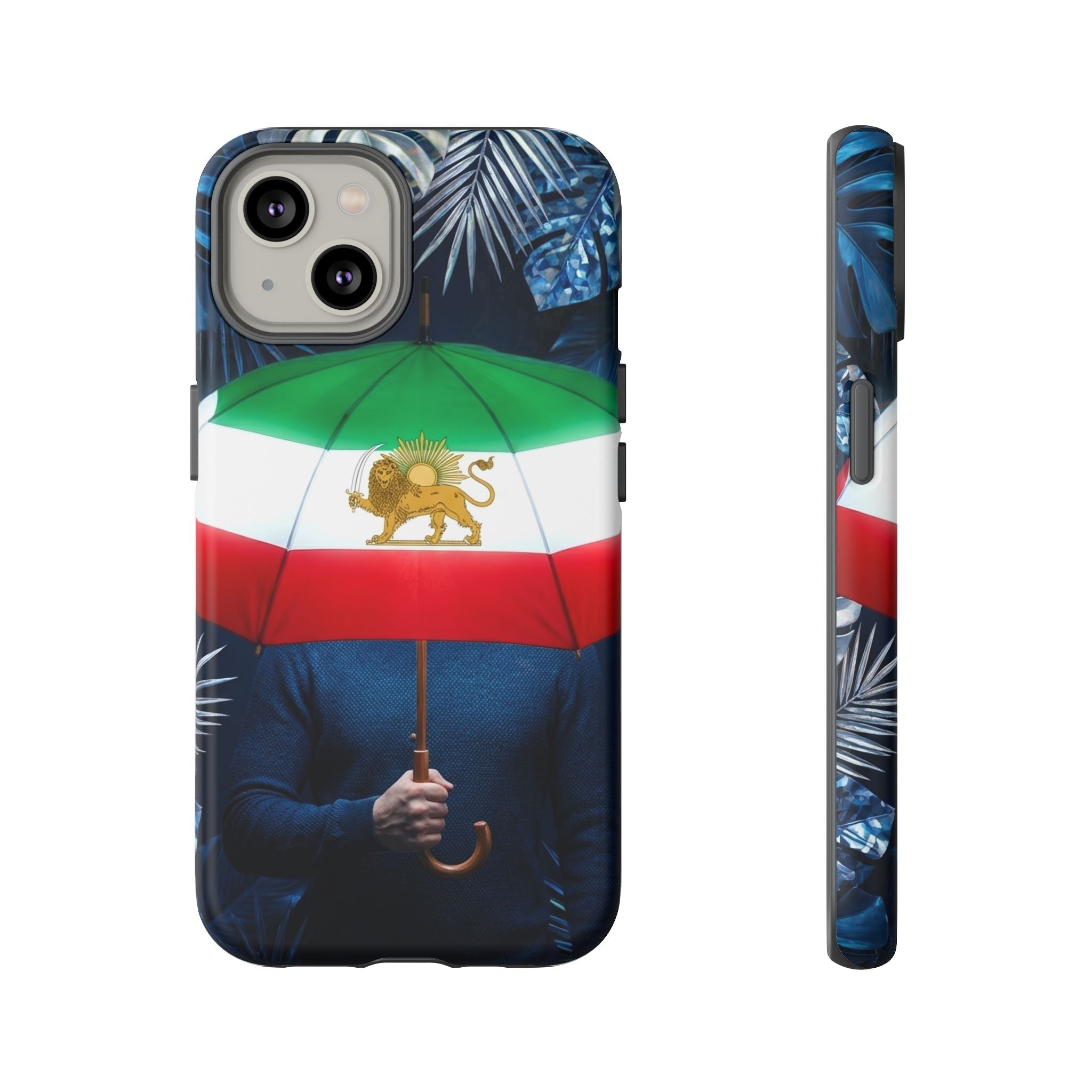 Iran Flag umbrella design phone Case