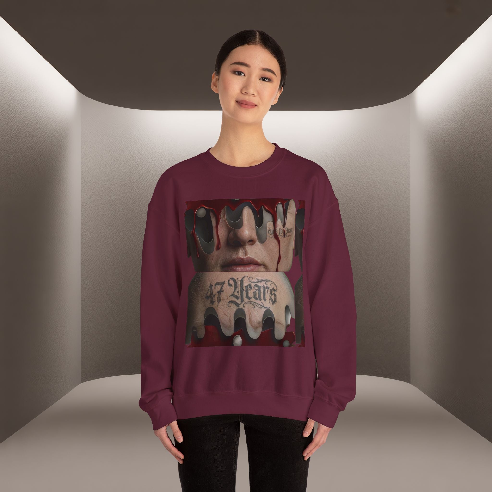 47 Years of slavery in Iran Unisex sweatshirt