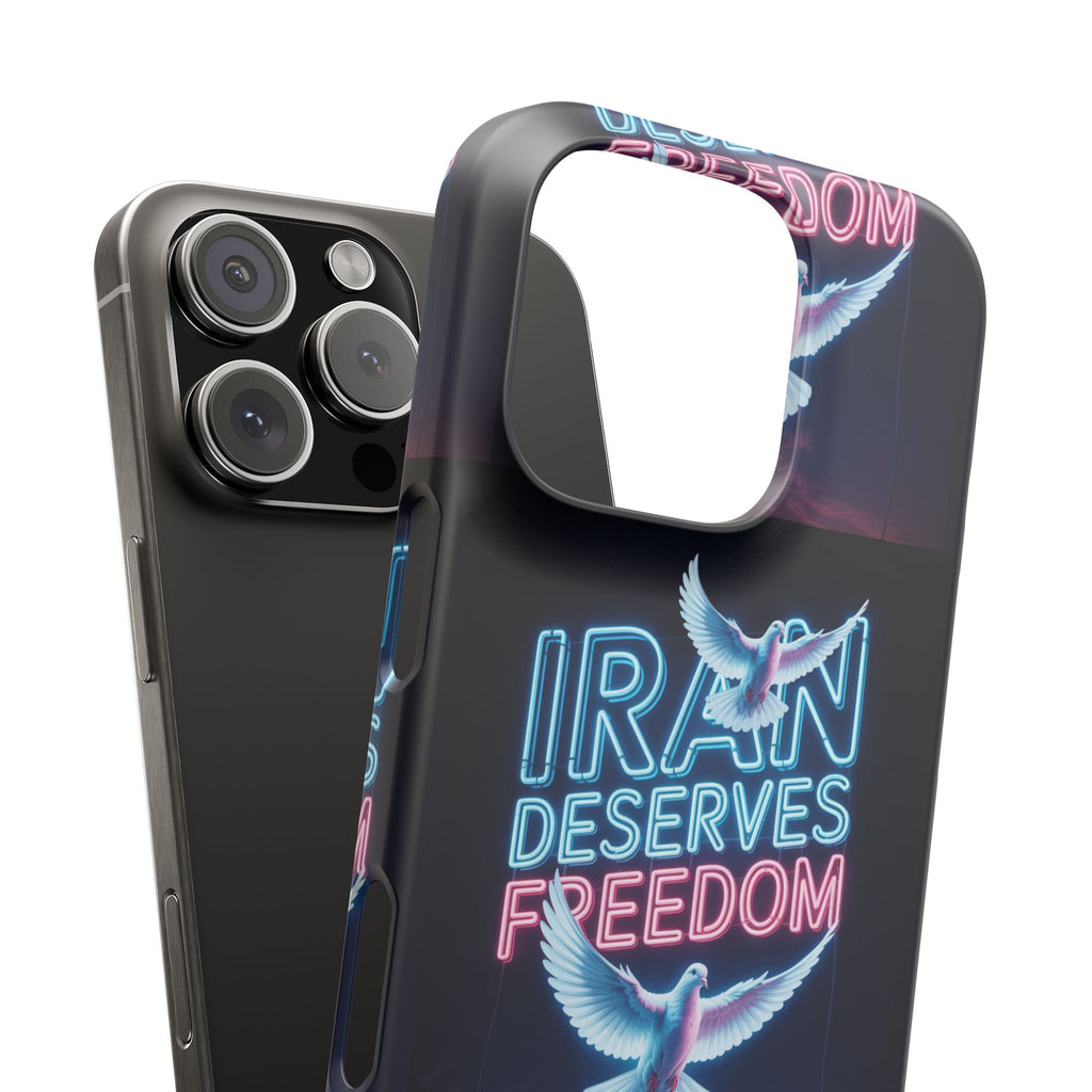 "Iran Deserves Freedom" Phone cases- For all models