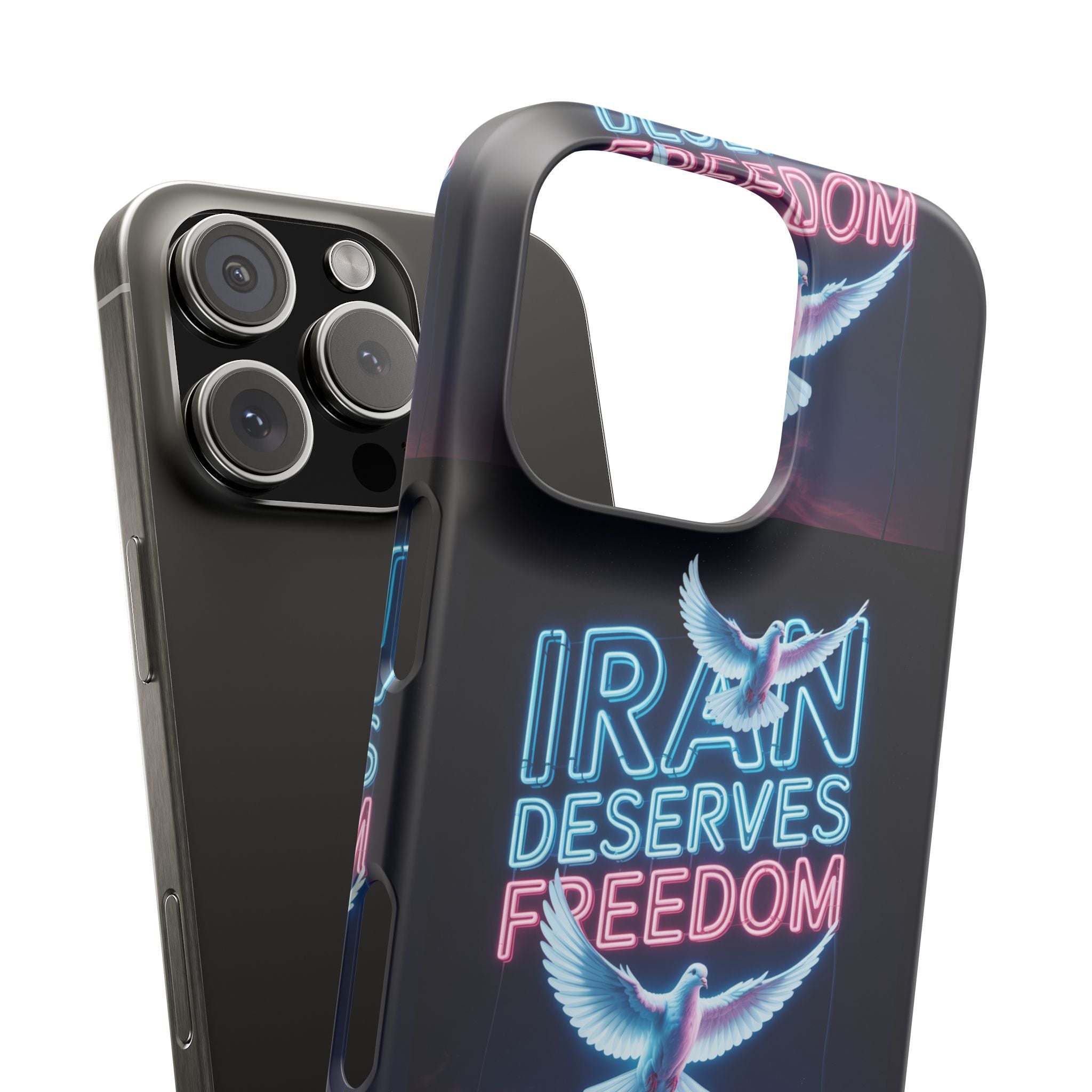 "Iran Deserves Freedom" Phone cases- For all models