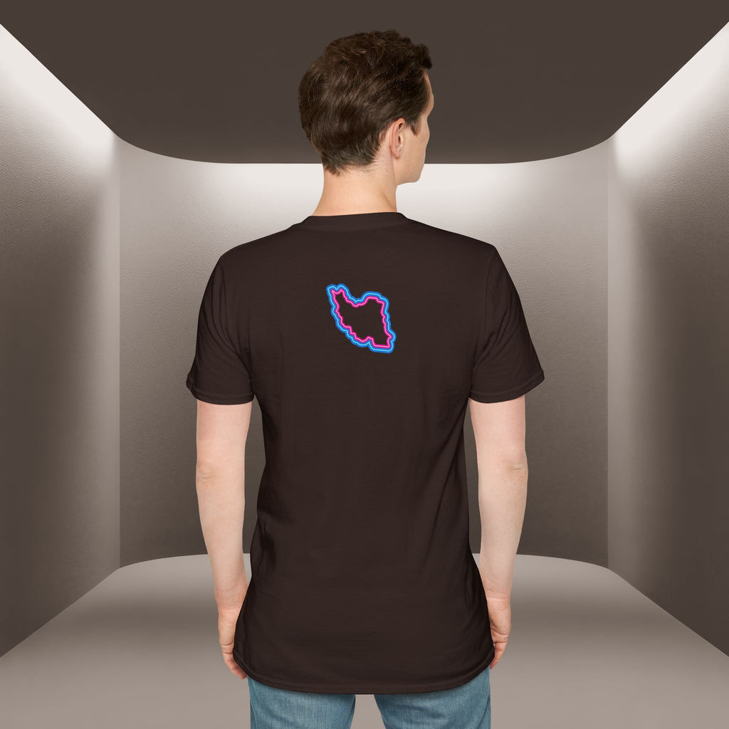 Free Iran T-Shirt — Neon Style, Premium Quality