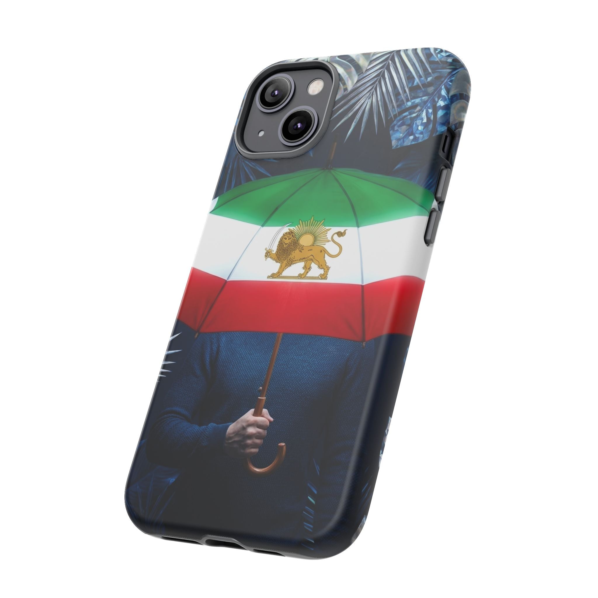 Iran Flag umbrella design phone Case