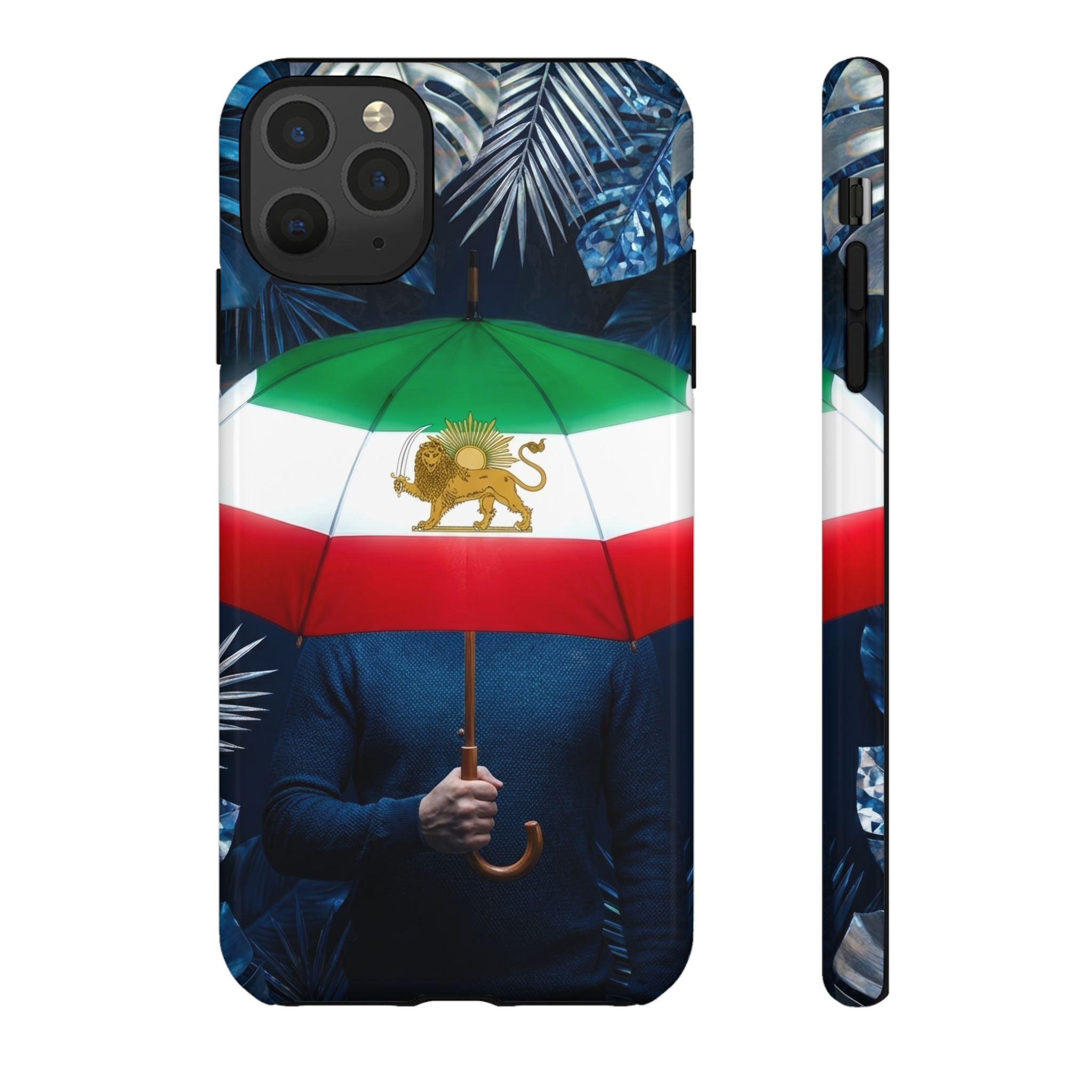 Iran Flag umbrella design phone Case