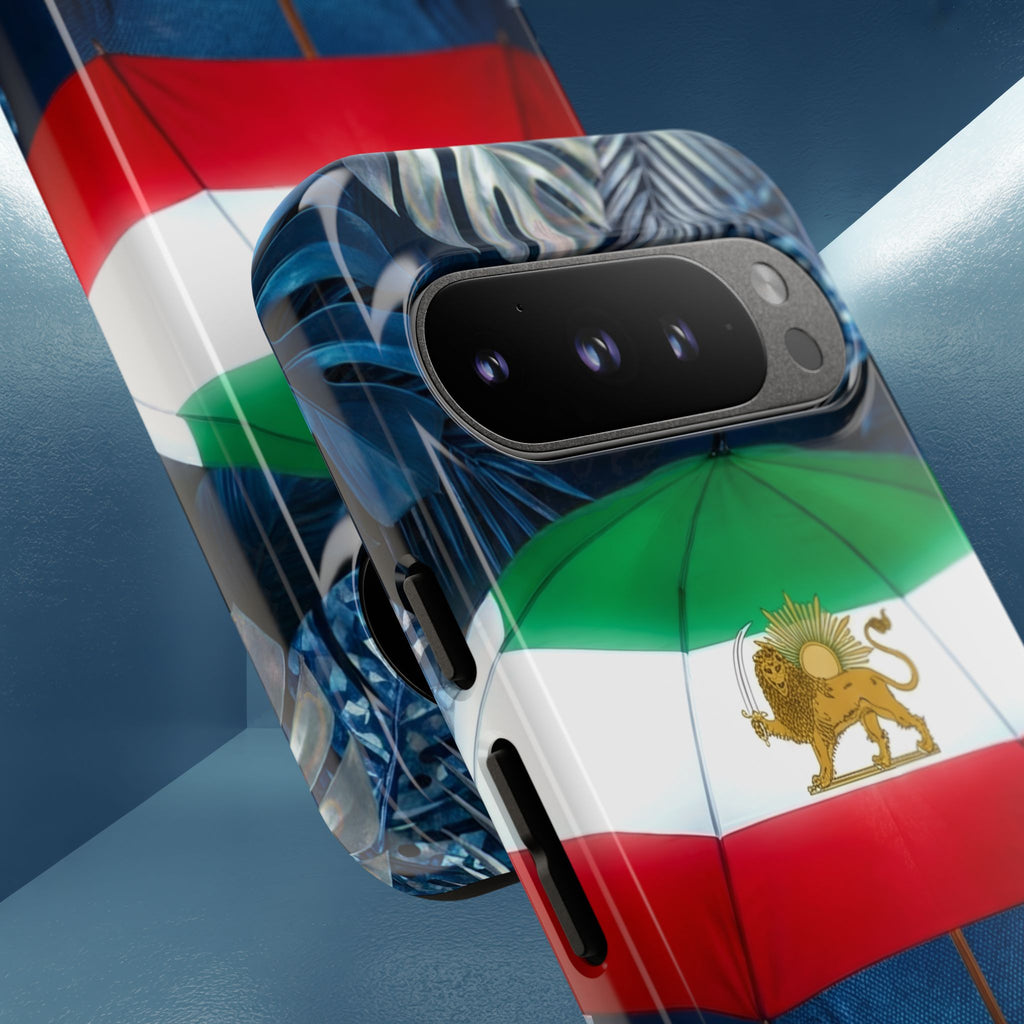 Iran Flag umbrella design phone Case