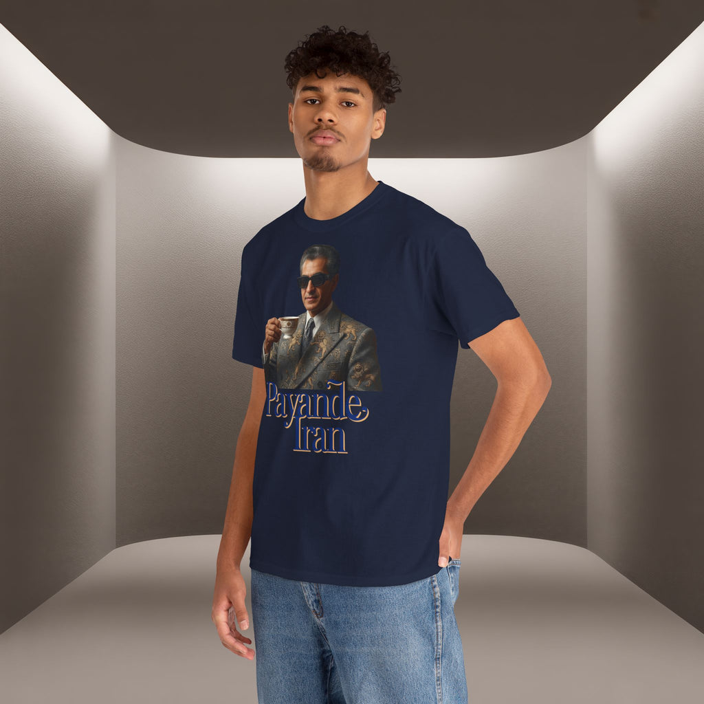 T-Shirt — "Payande Iran" Retro Style Tehran Nostalgia Tee