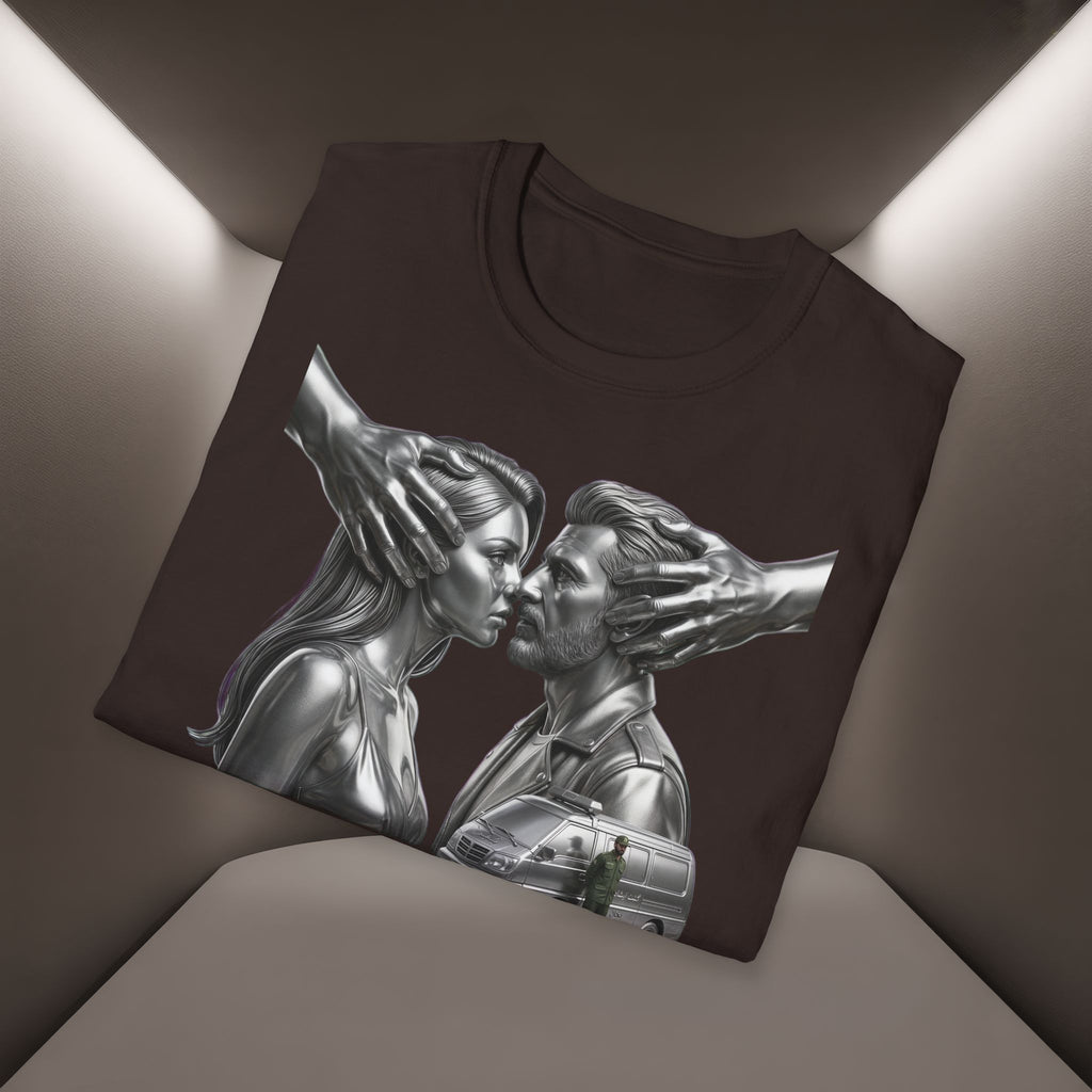 Baraye tarsidan be vaghte boosidan T-Shirt — Meaning: Because of the fear while kissing Tshirt