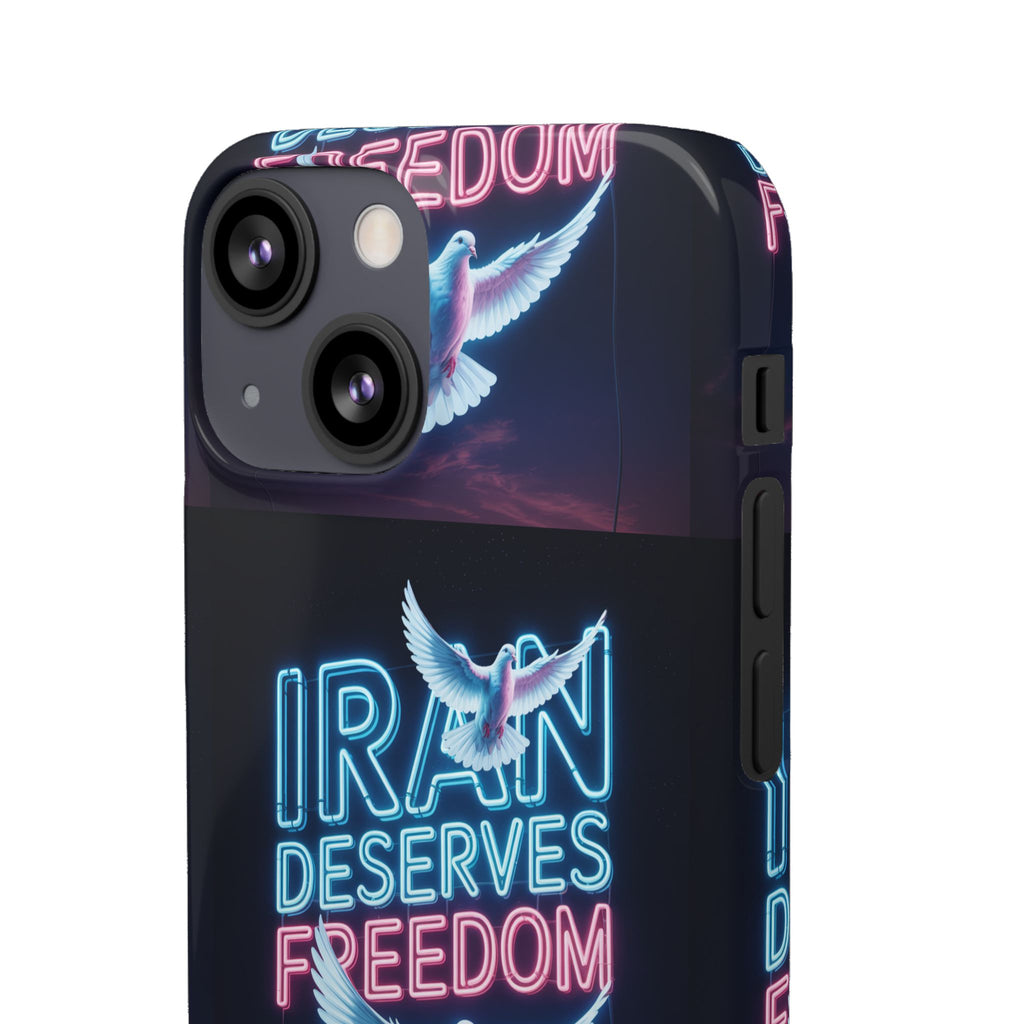 "Iran Deserves Freedom" Phone cases- For all models