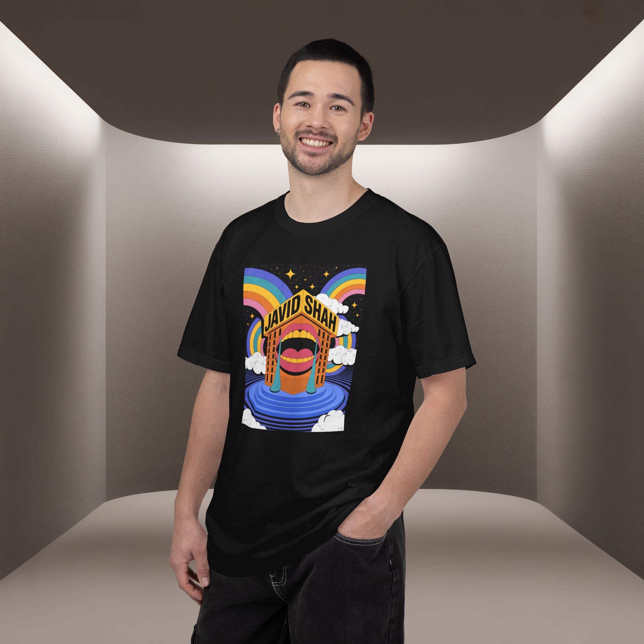 Javid Shah Unisex Garment-Dyed T-shirt