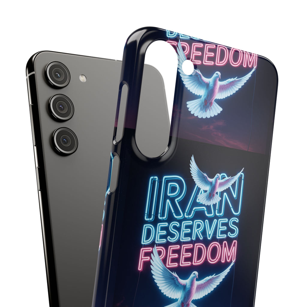 "Iran Deserves Freedom" Phone cases- For all models