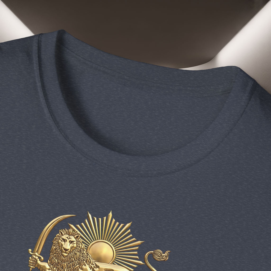 Persian Lion & The Sun Unisex T‑Shirt- Payande Iran, Javid Shah tshirt