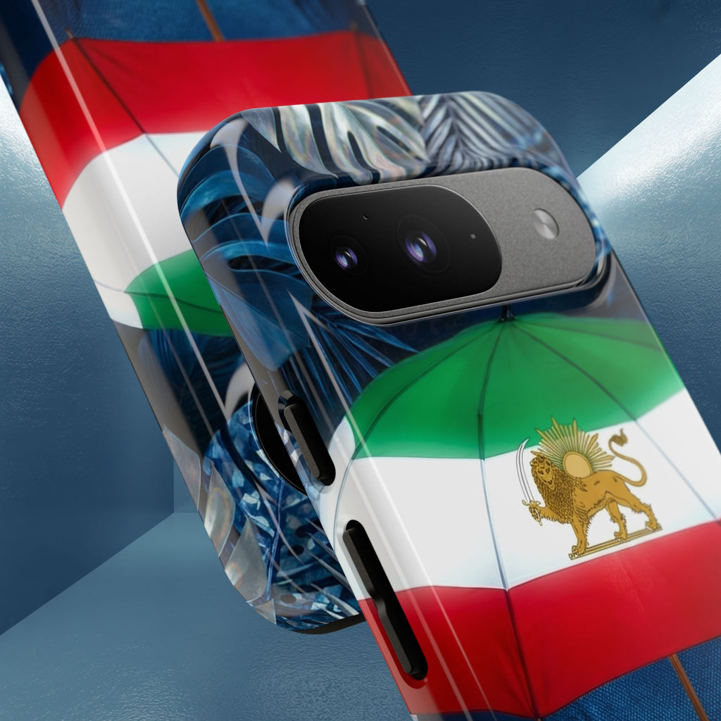 Iran Flag umbrella design phone Case