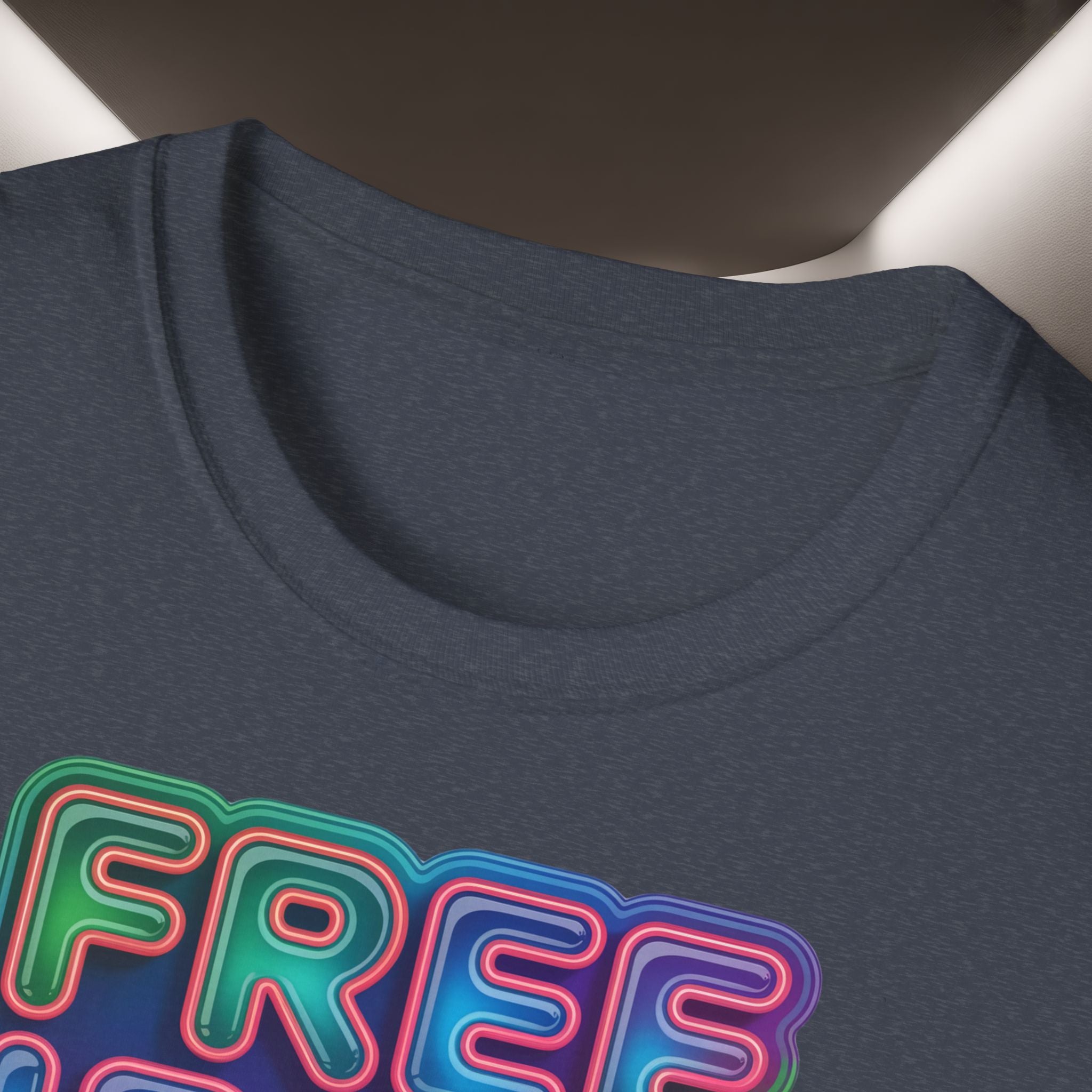 Free Iran T-Shirt — Neon Style, Premium Quality