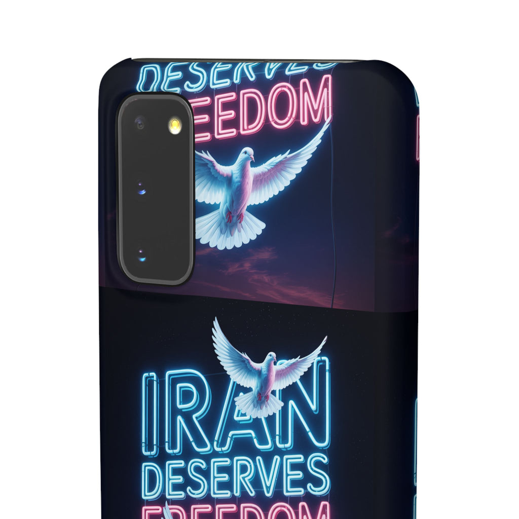 "Iran Deserves Freedom" Phone cases- For all models