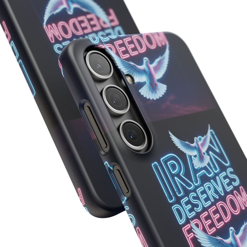 "Iran Deserves Freedom" Phone cases- For all models