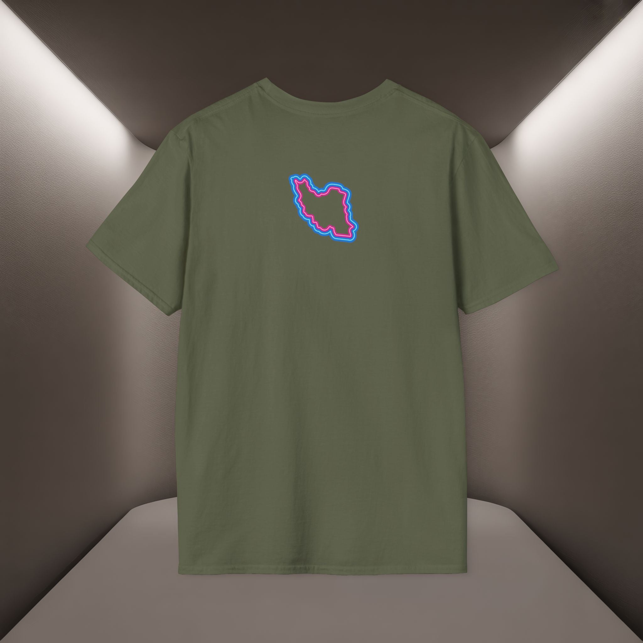 Free Iran T-Shirt — Neon Style, Premium Quality