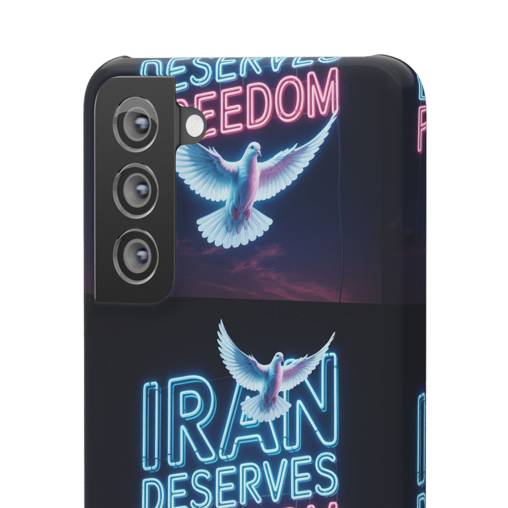 "Iran Deserves Freedom" Phone cases- For all models