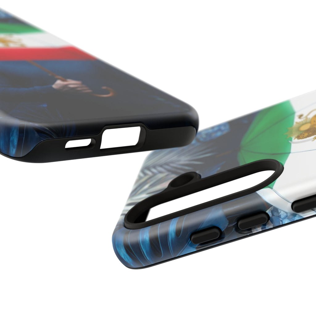 Iran Flag umbrella design phone Case