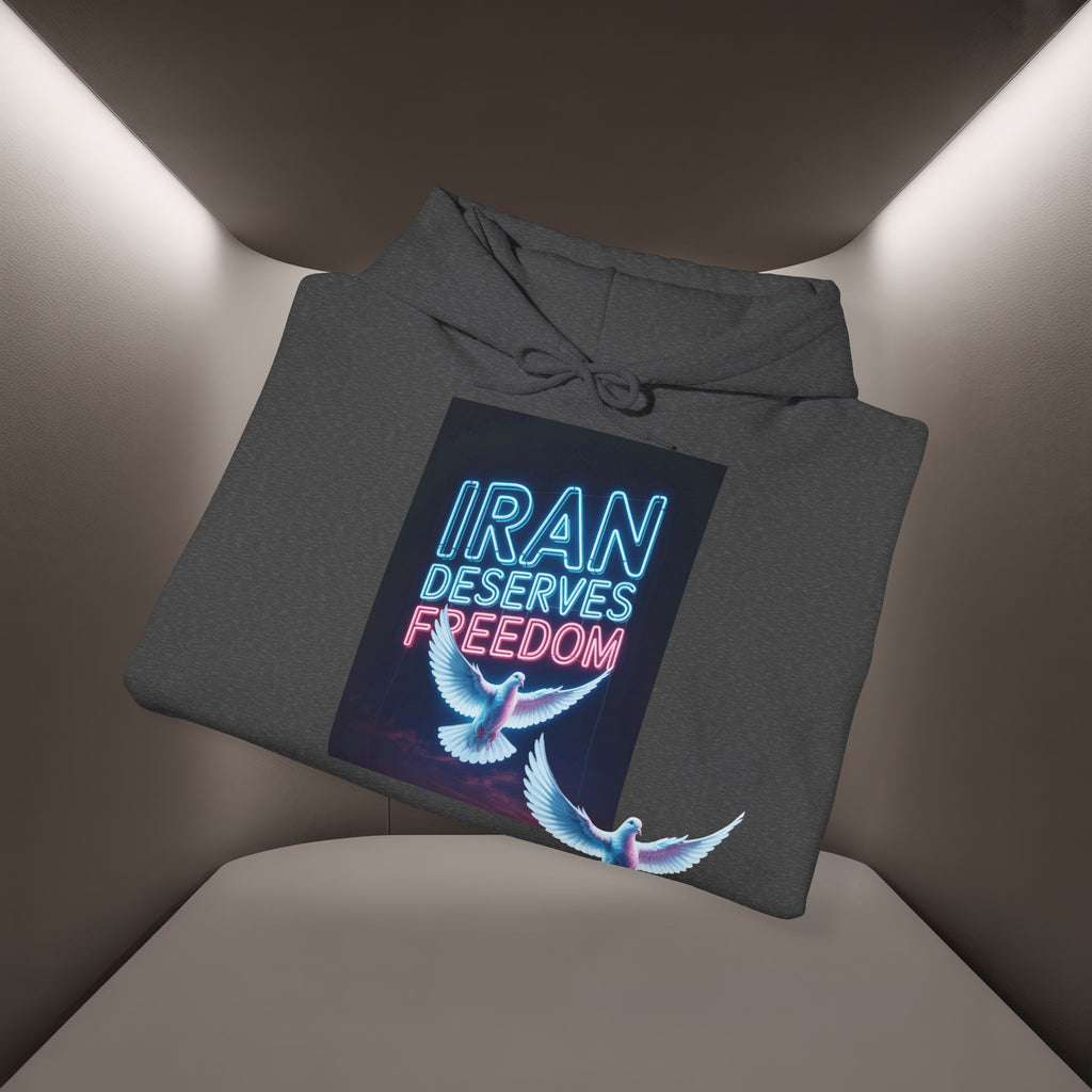 Iran deserves freedom Unisex Hoodie — Iran hoodie - Persian Vibey