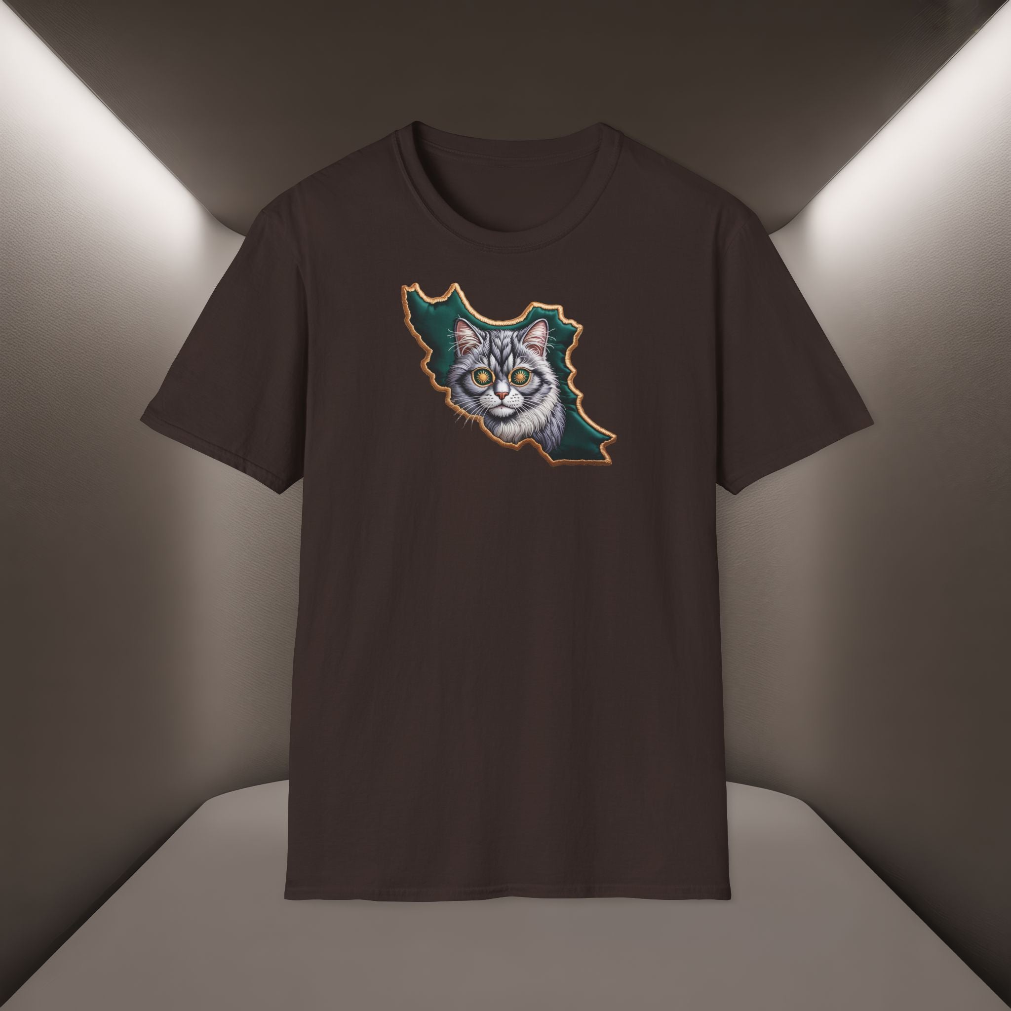 when Persian cat meets the Persian map - premium quality